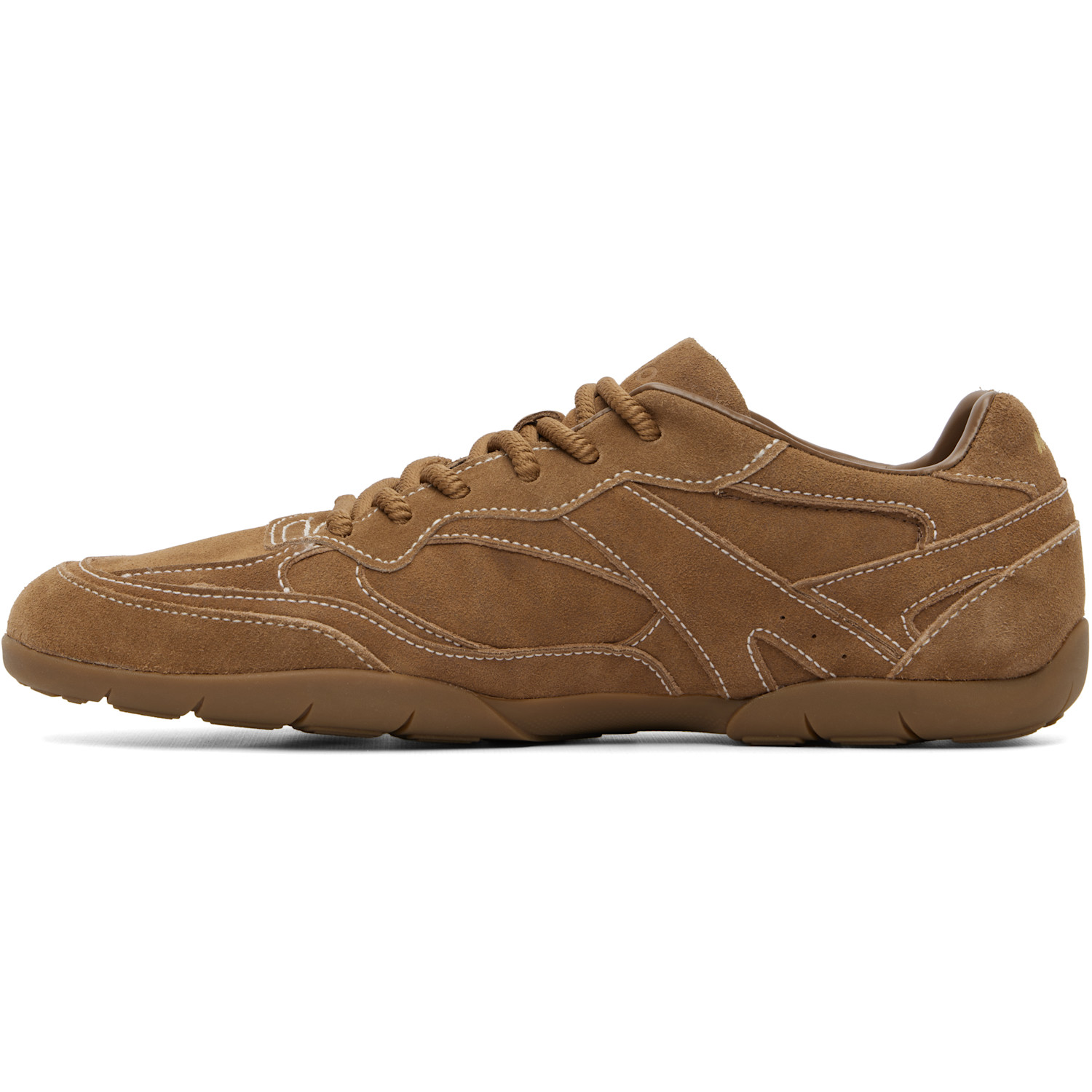  Hugo Brown Faux-suede Sneakers 