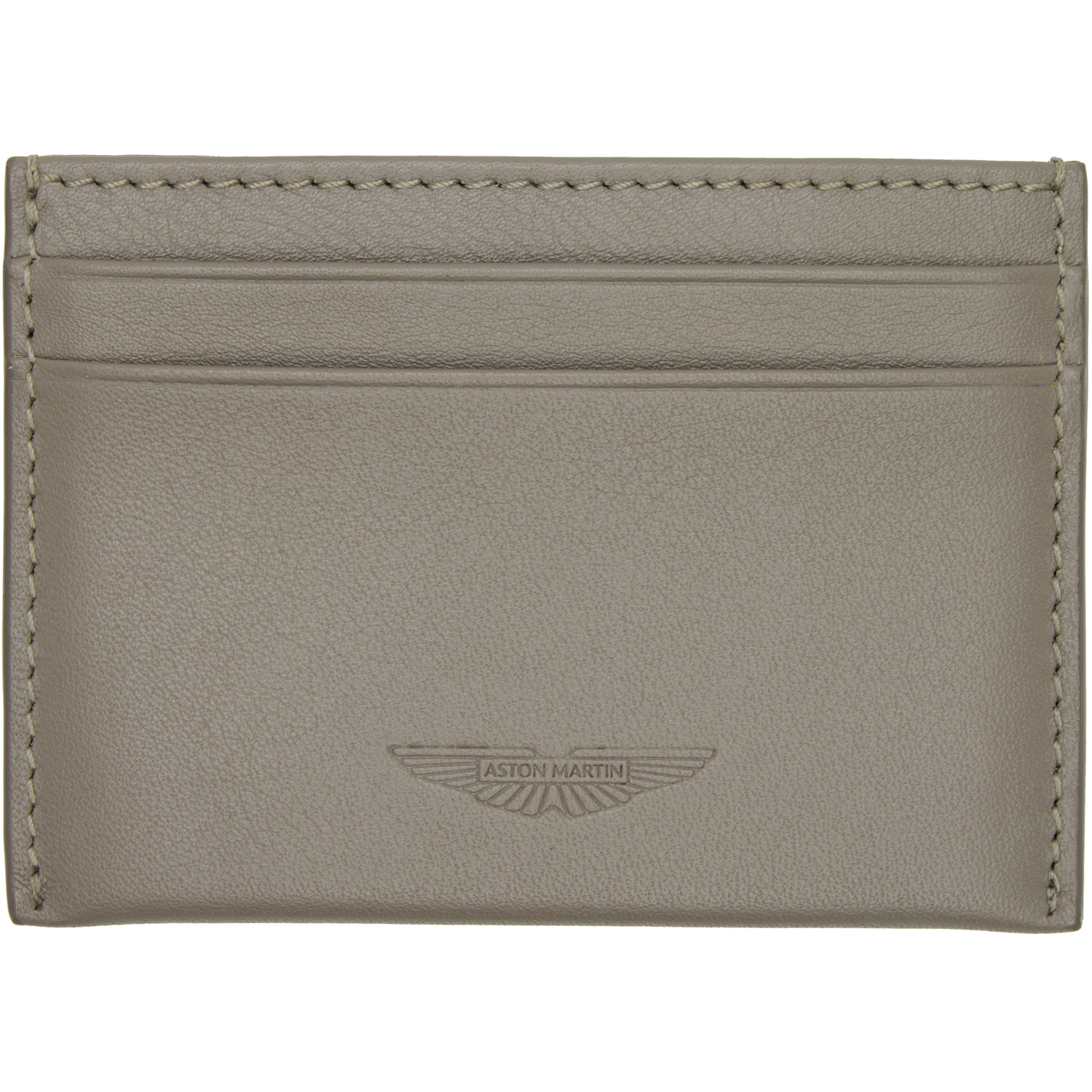  Boss Taupe Aston Martin Edition Wing Card Holder 