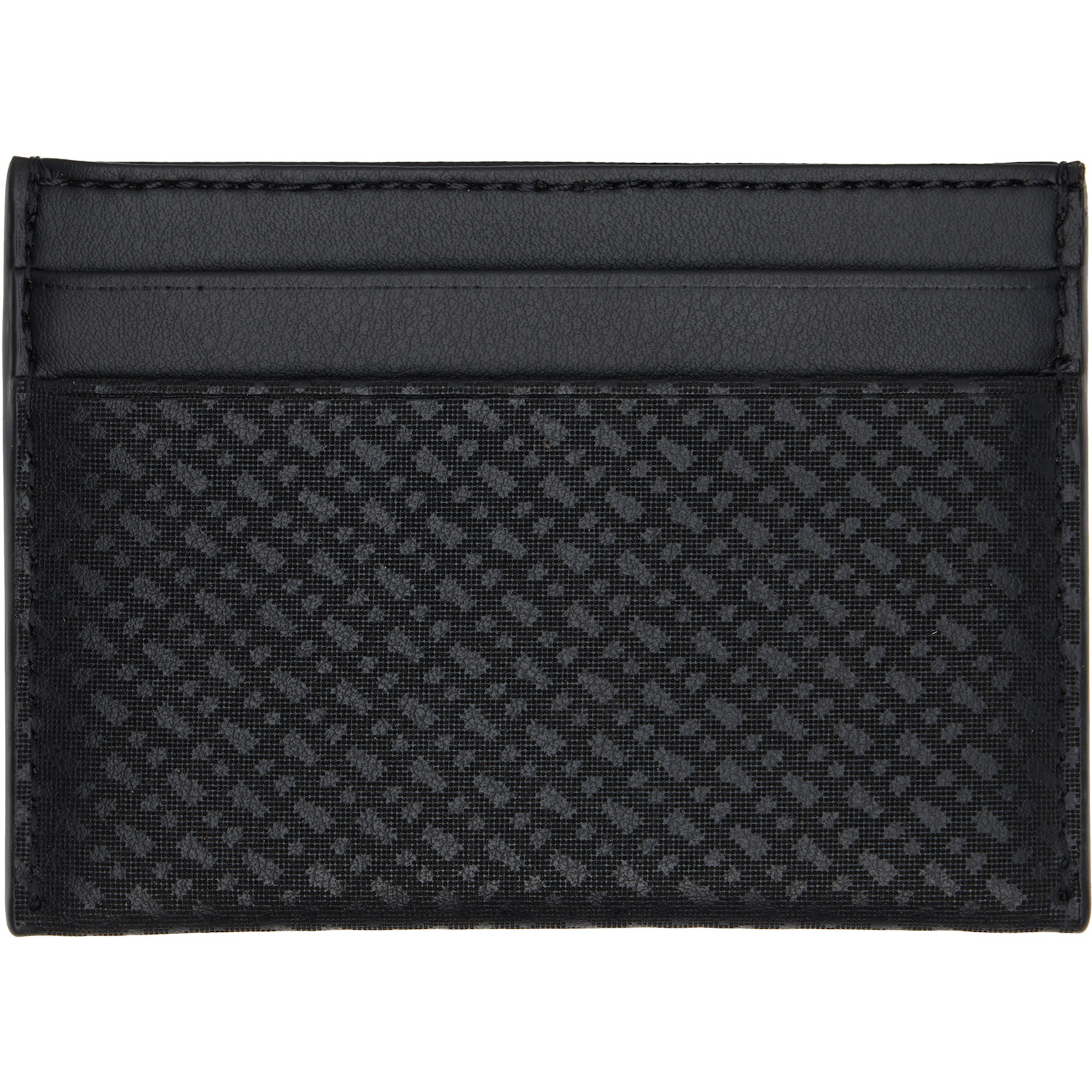  Boss Black Embossed Logo Card Holder 