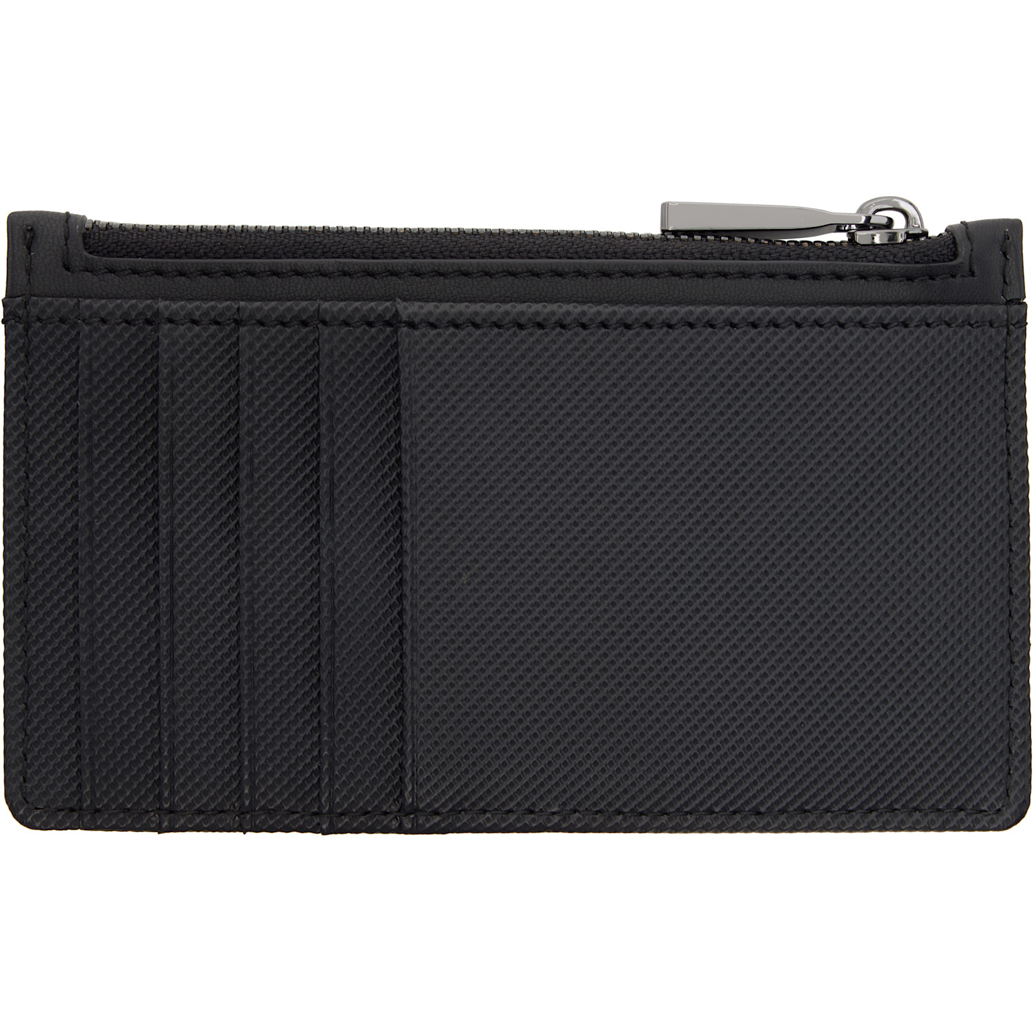  Boss Black Textured Faux-leather Card Holder 