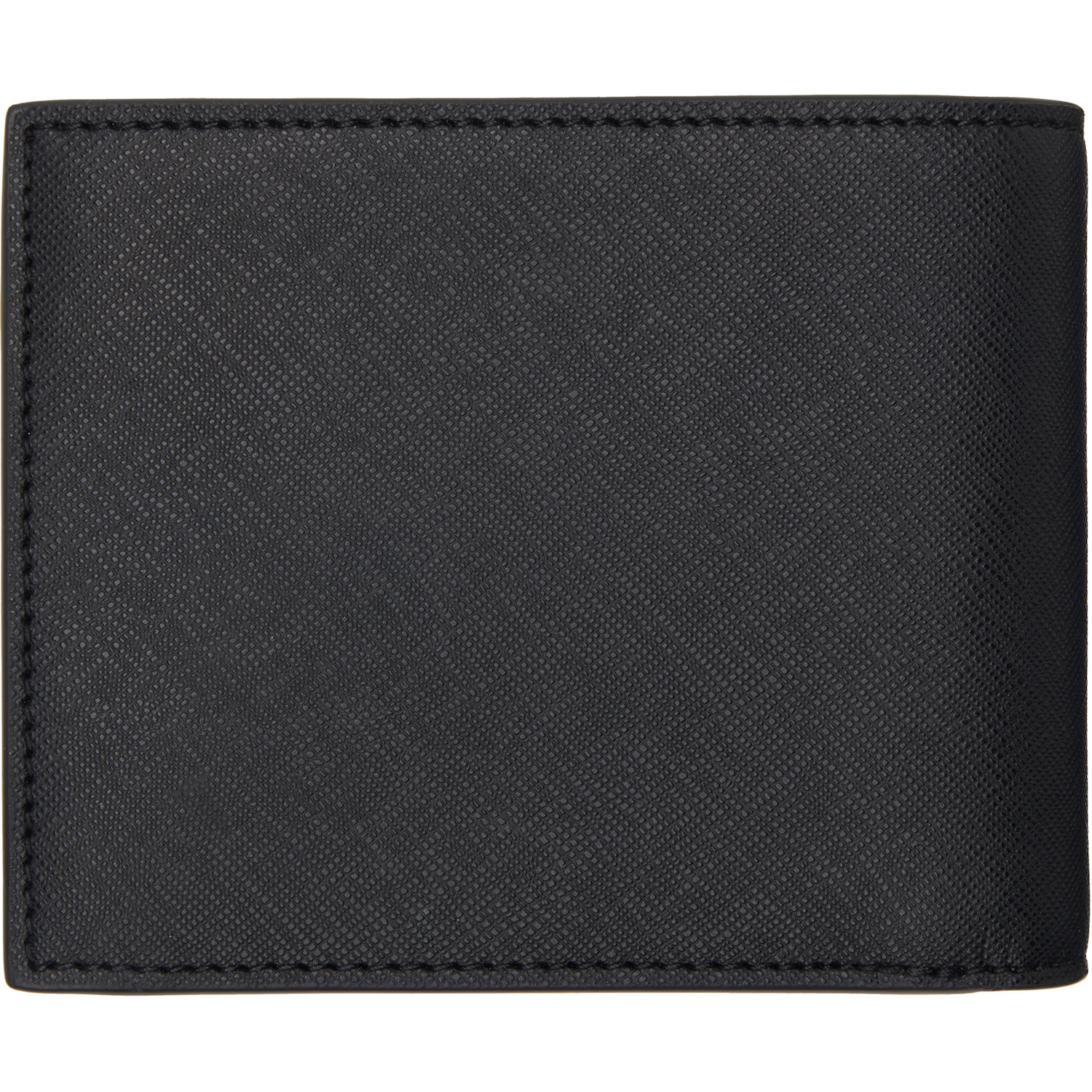  Boss Black Saffiano Trifold Wallet 