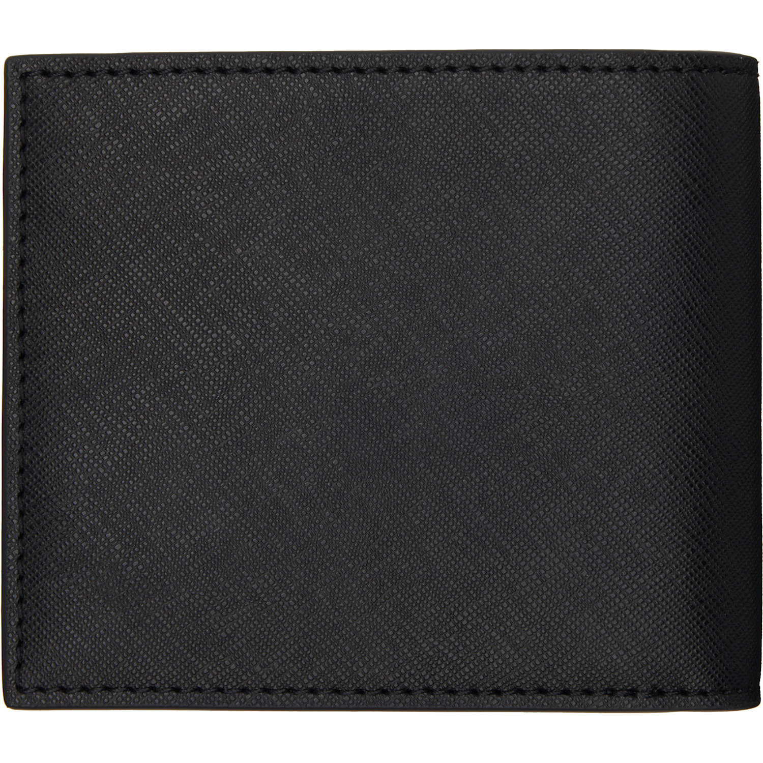  Boss Black Silver-foil Logo Wallet 