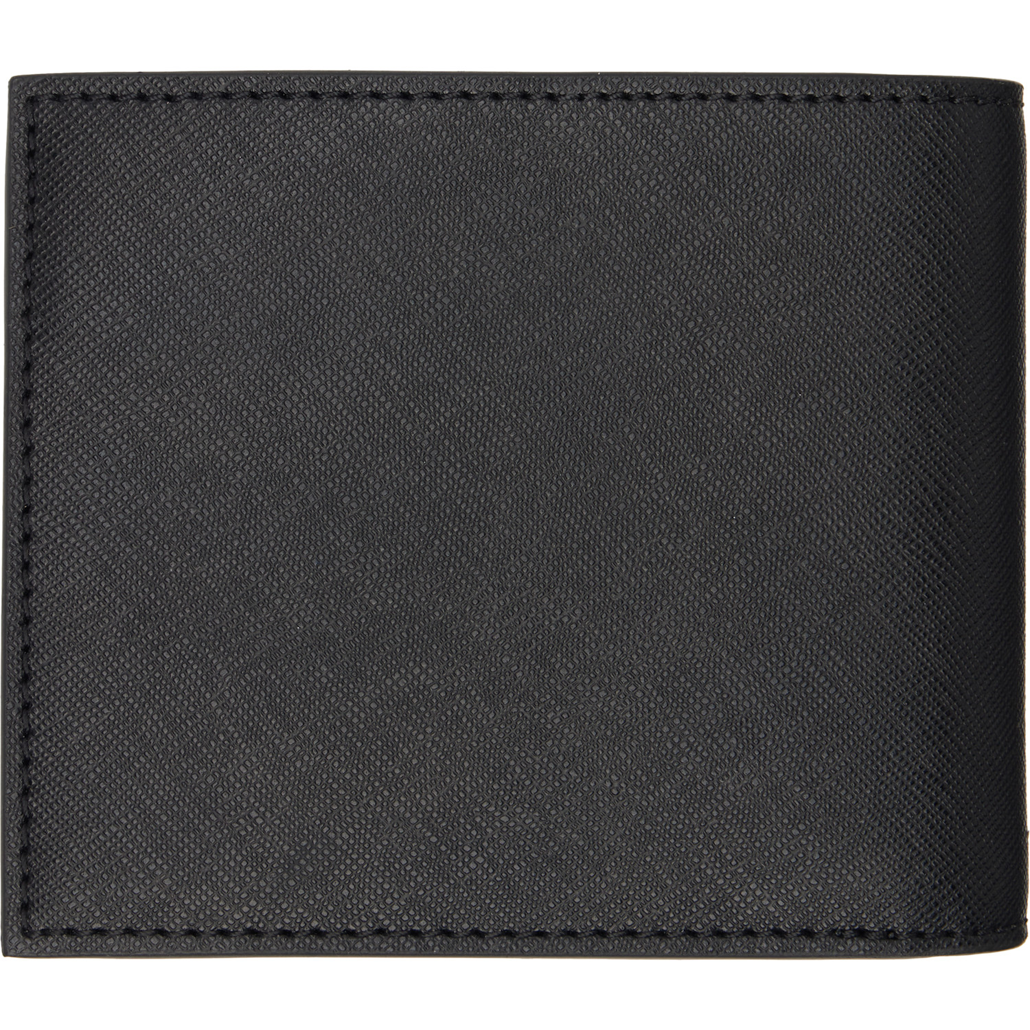 Boss Black Silver-foil Logo Wallet 