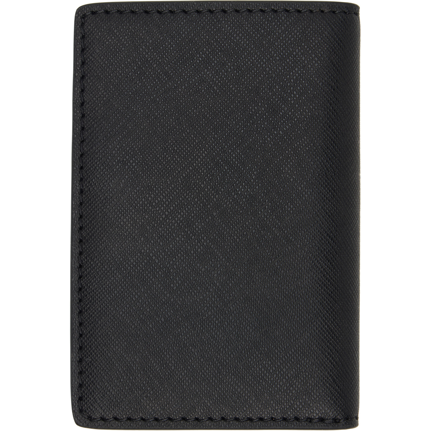  Boss Black Saffiano Card Holder 