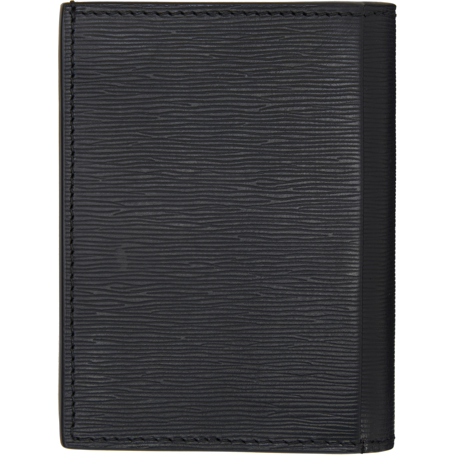  Boss Black Vertical Bifold Card Holder 