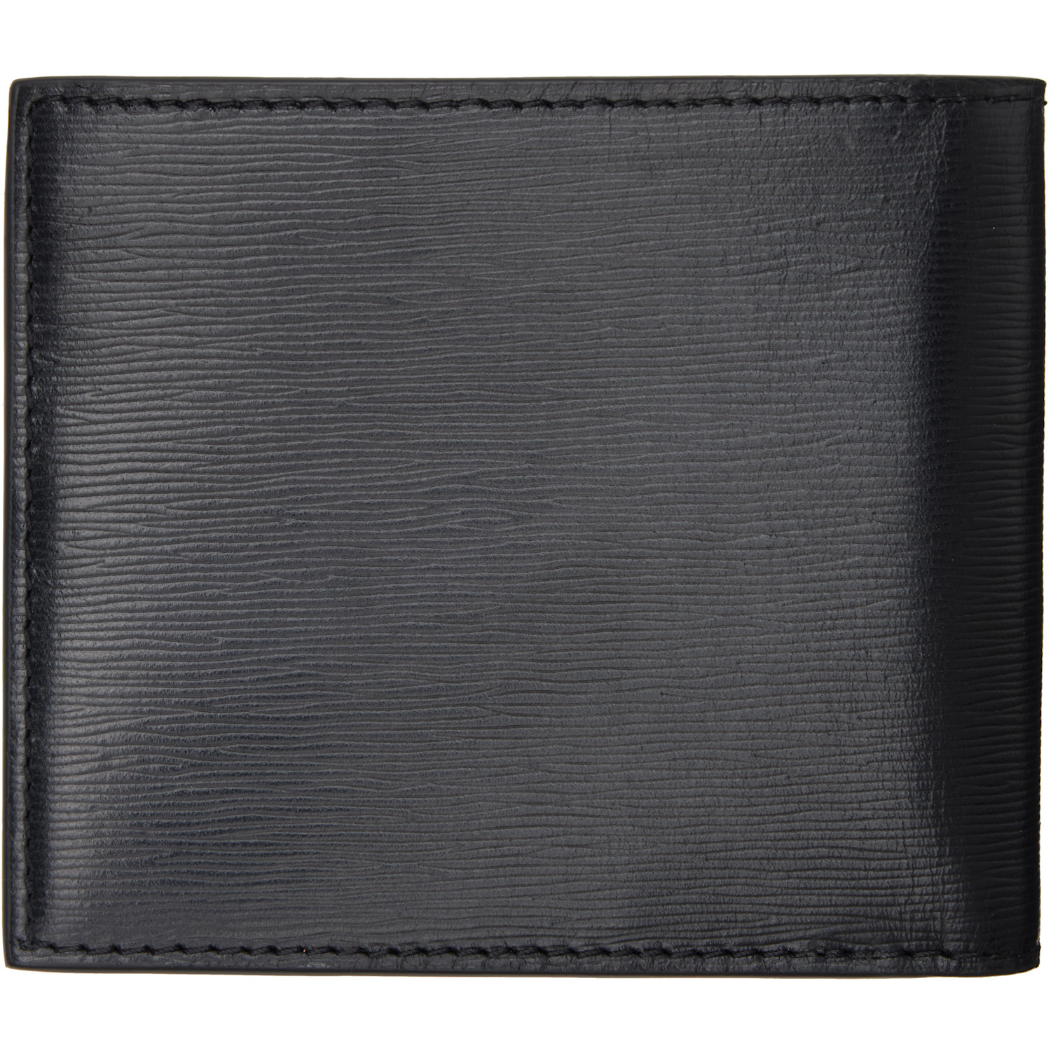  Boss Black Saffiano Bifold Wallet 