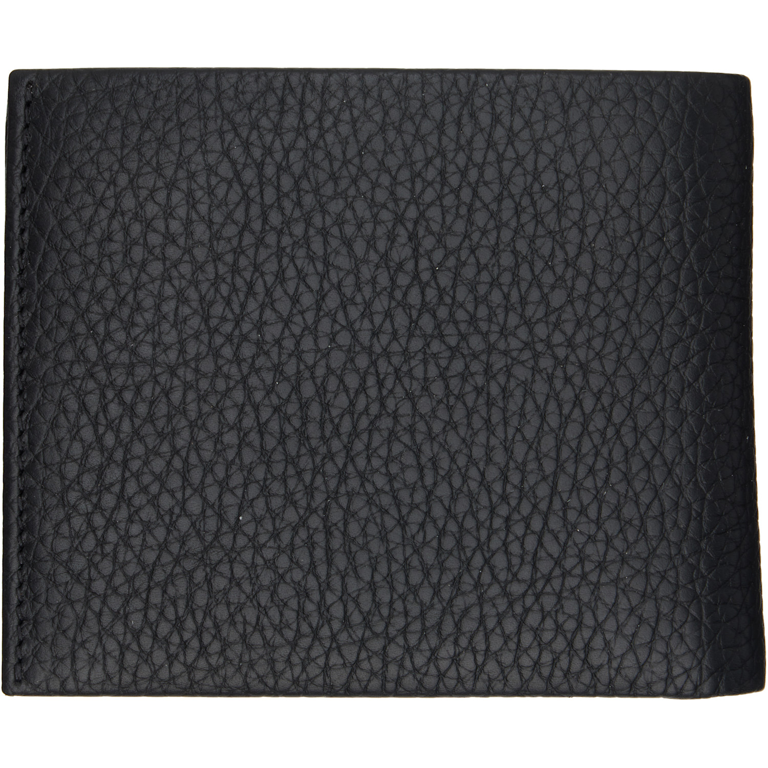 Boss Black Logo-lettering Trifold Leather Wallet 