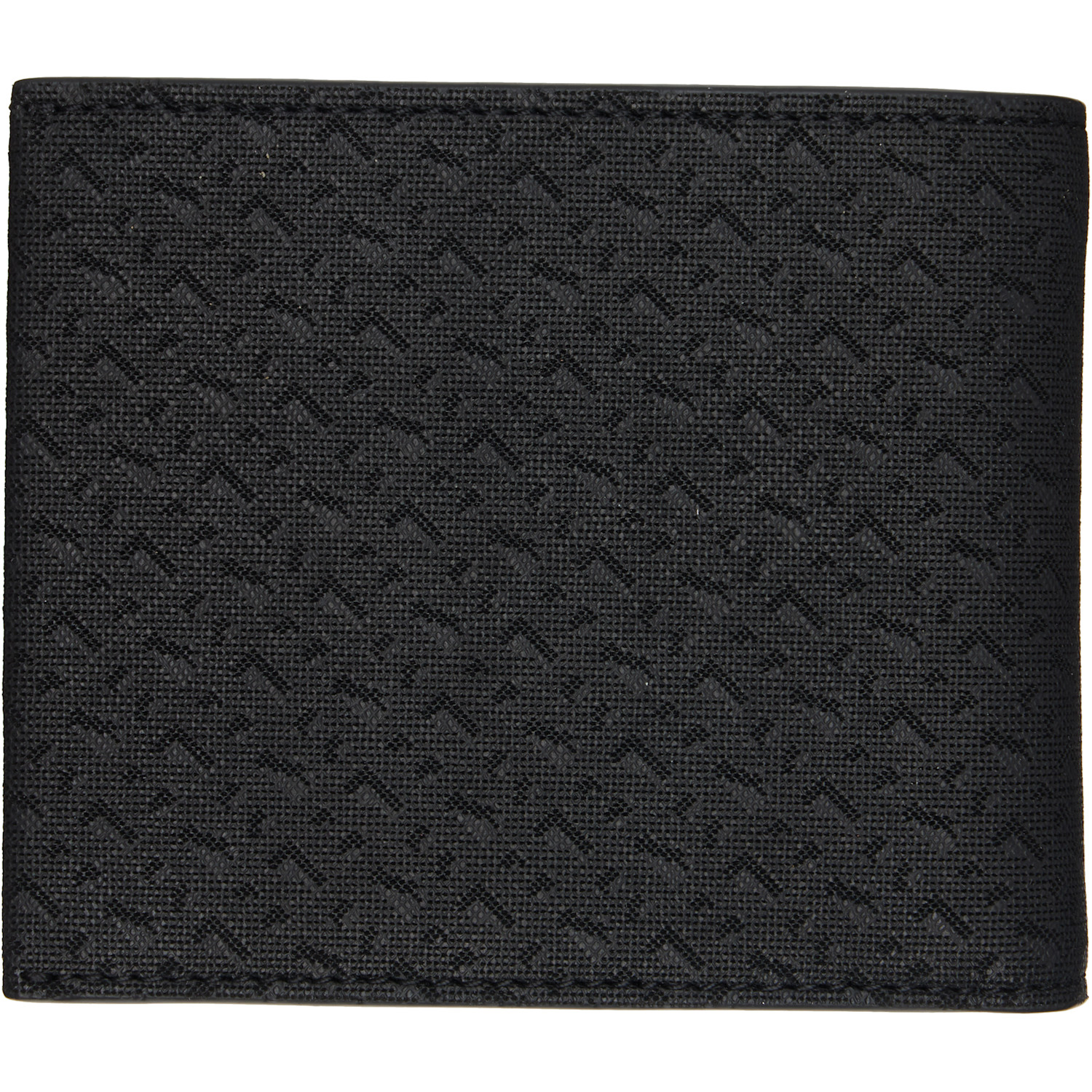  Boss Black Monogram Pattern Wallet 