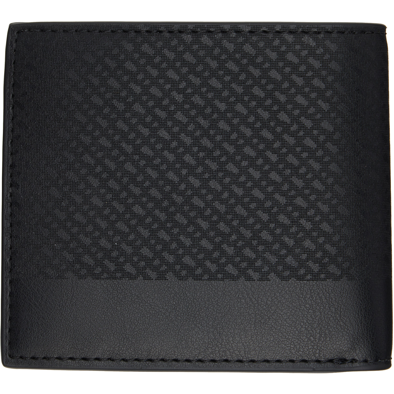  Boss Black Embossed Logo Wallet 