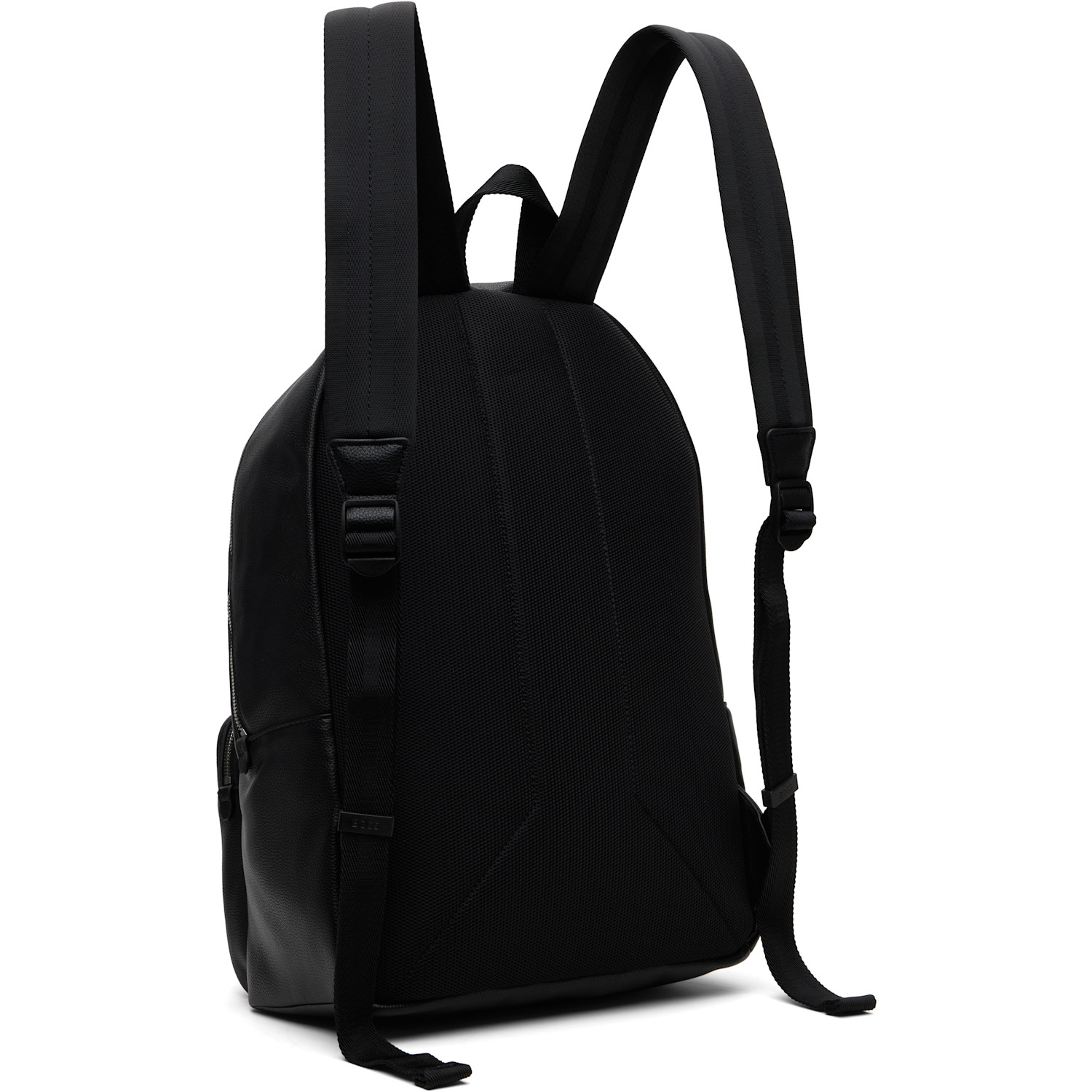  Boss Black Embossed-logo Backpack 