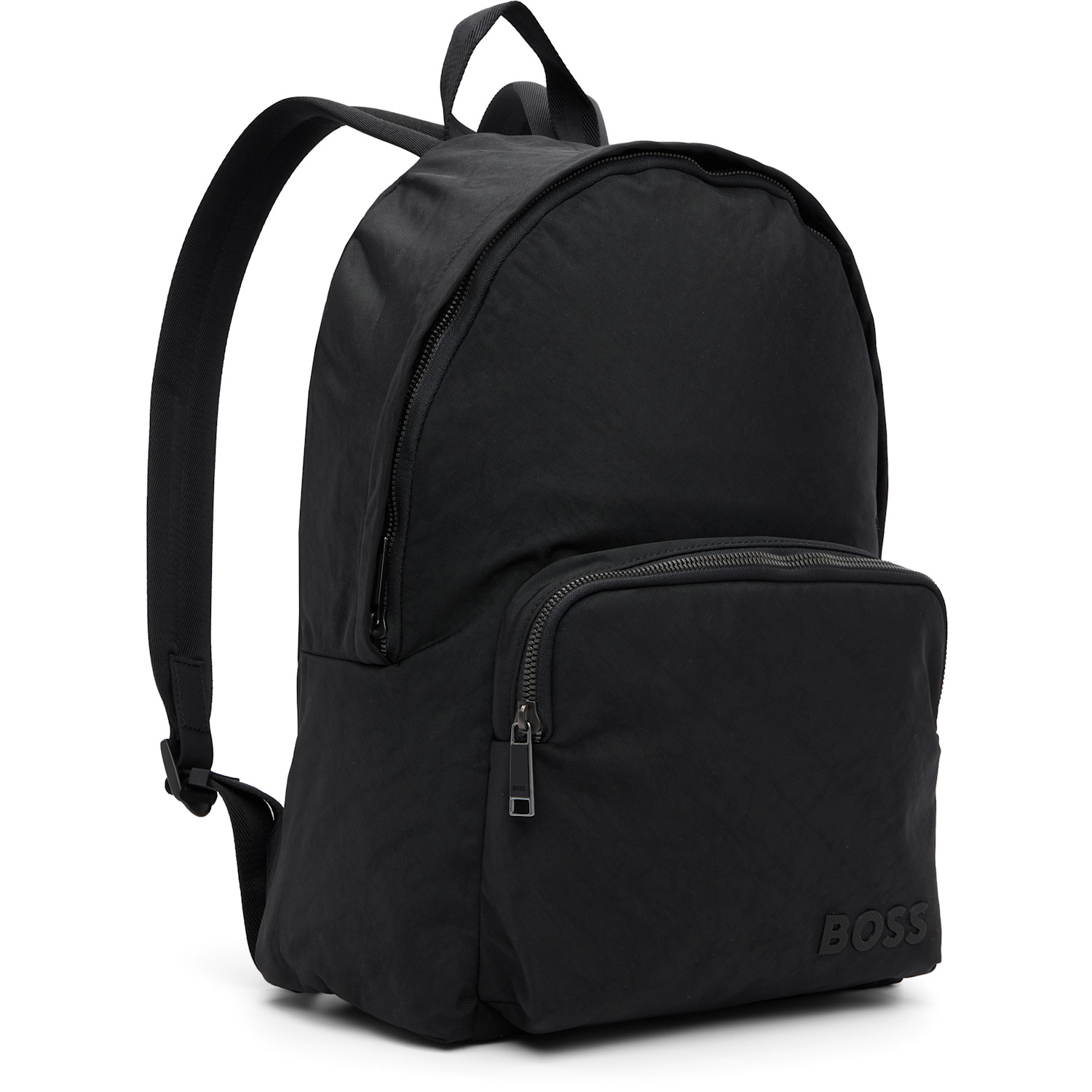  Boss Black Coated Canvas Backpack 