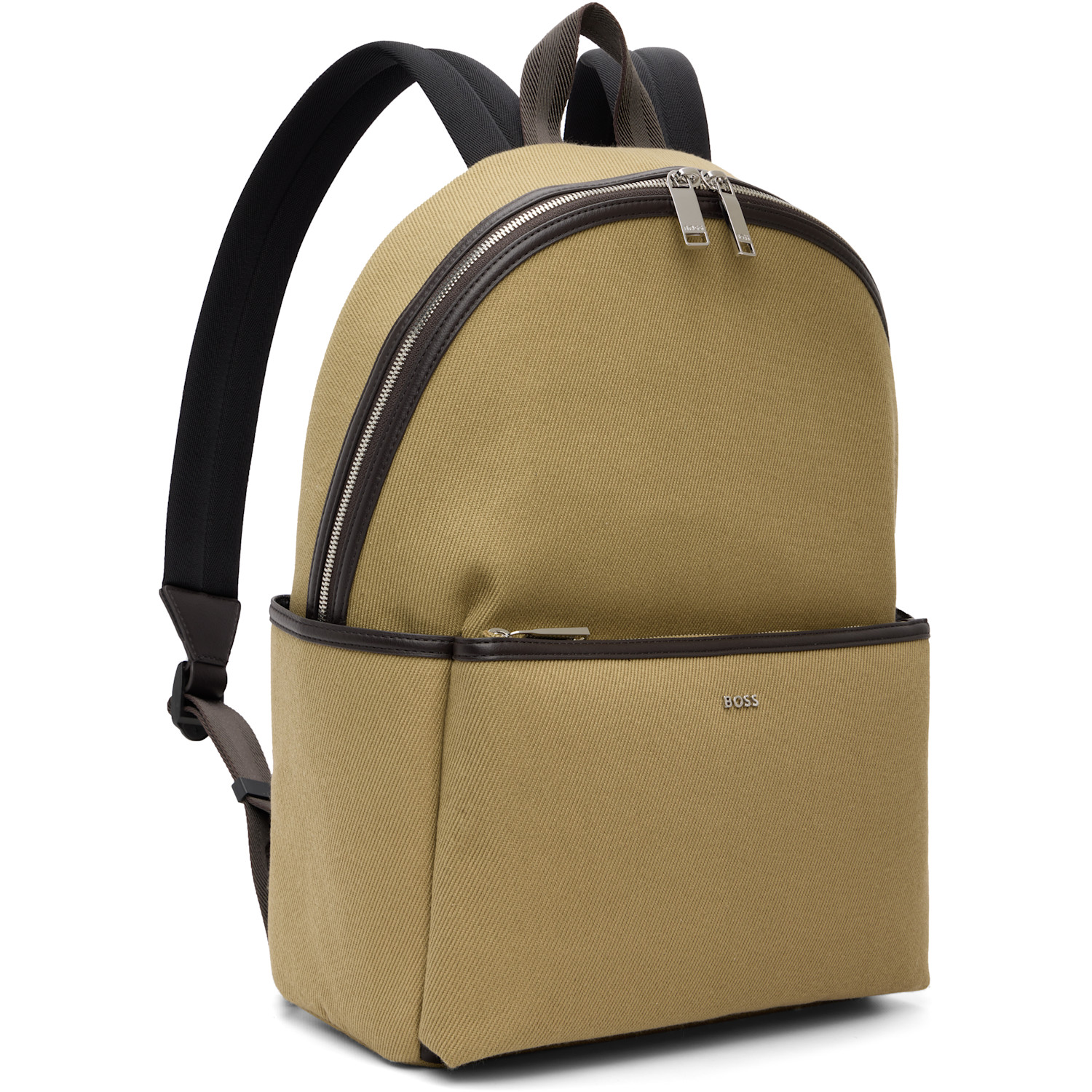  Boss Beige Twill Backpack 