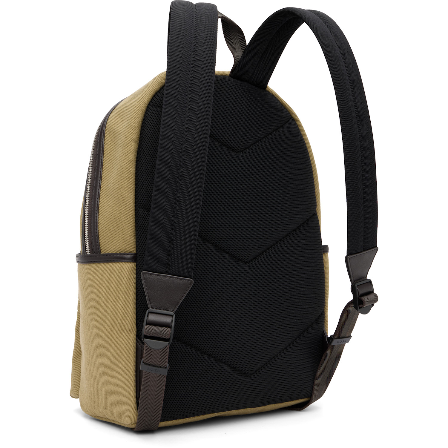  Boss Beige Twill Backpack 