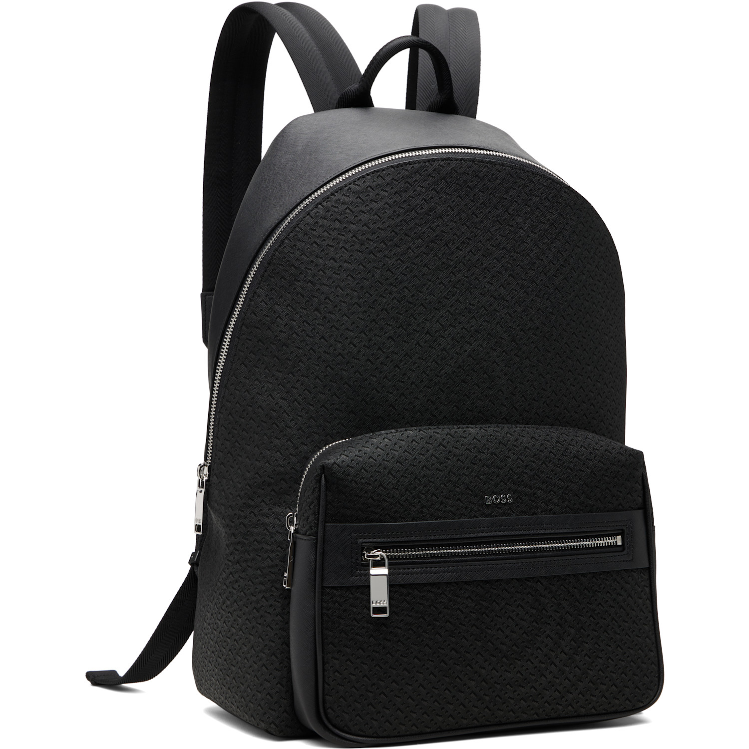  Boss Black Logo Hardware Backpack 