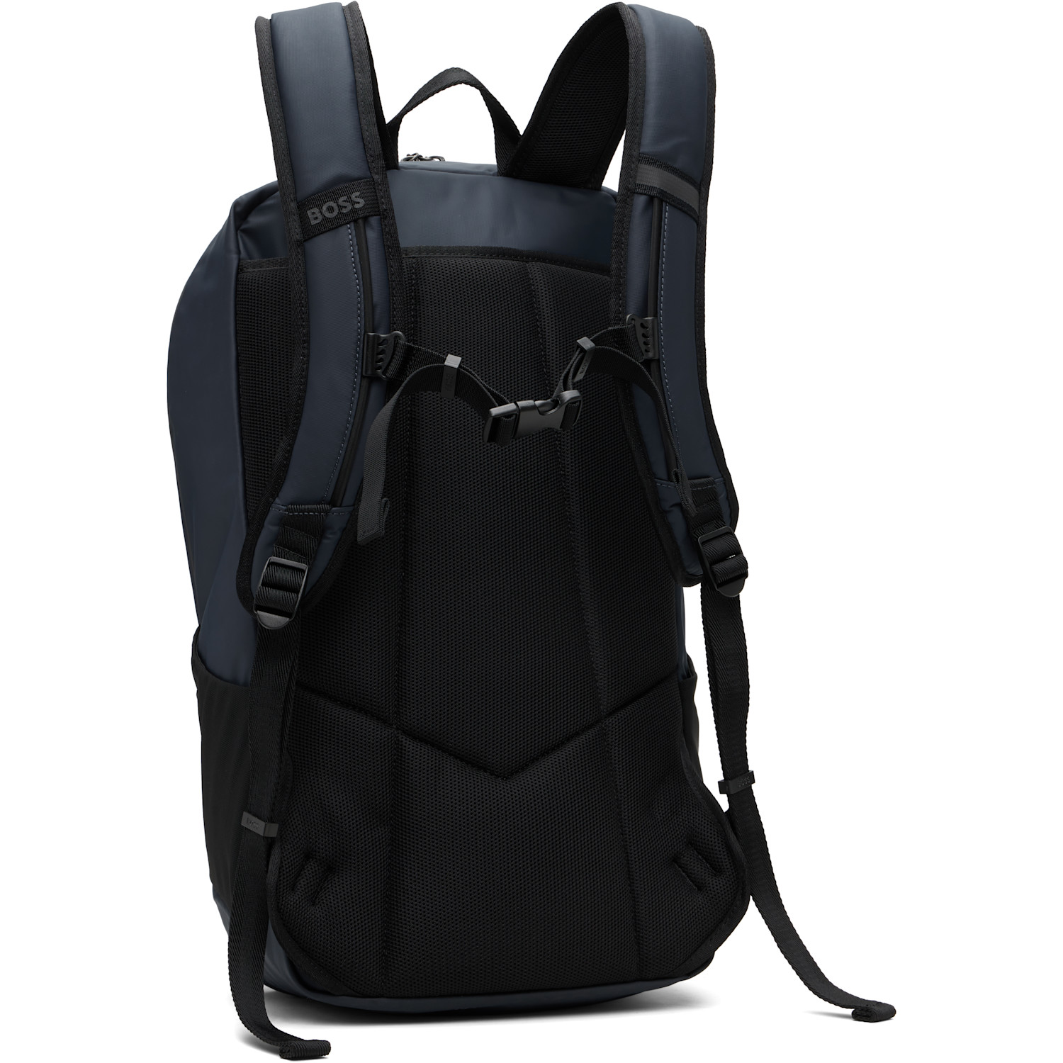  Boss Navy Reflective Detail Backpack 