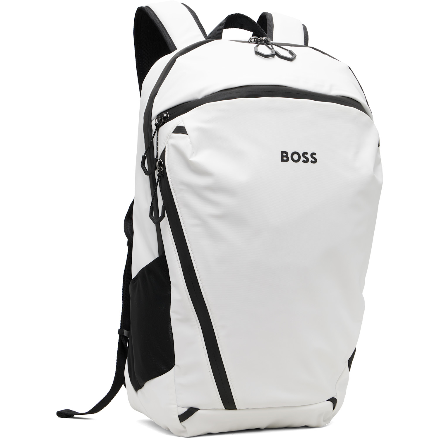  Boss Off-white Reflective Detail Backpack 