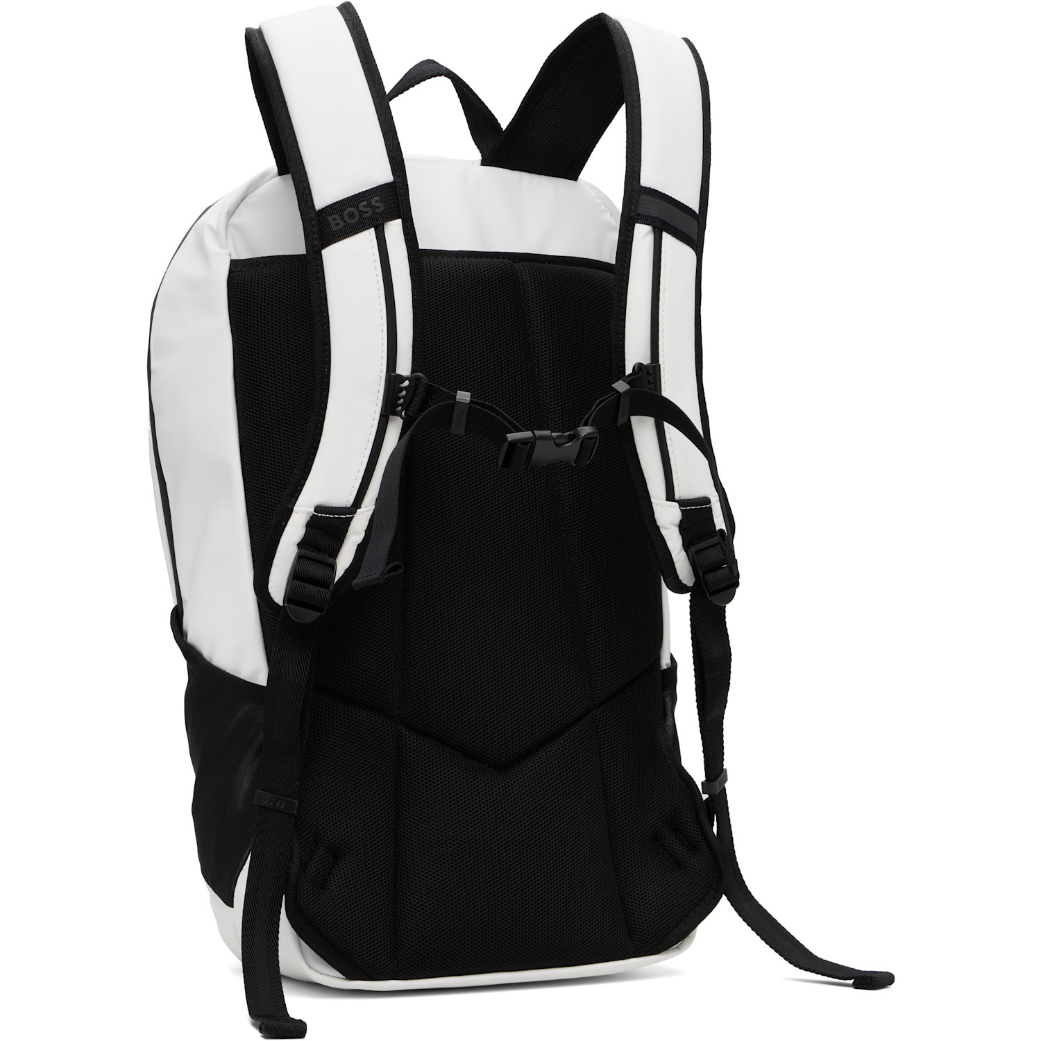 Boss Off-white Reflective Detail Backpack 