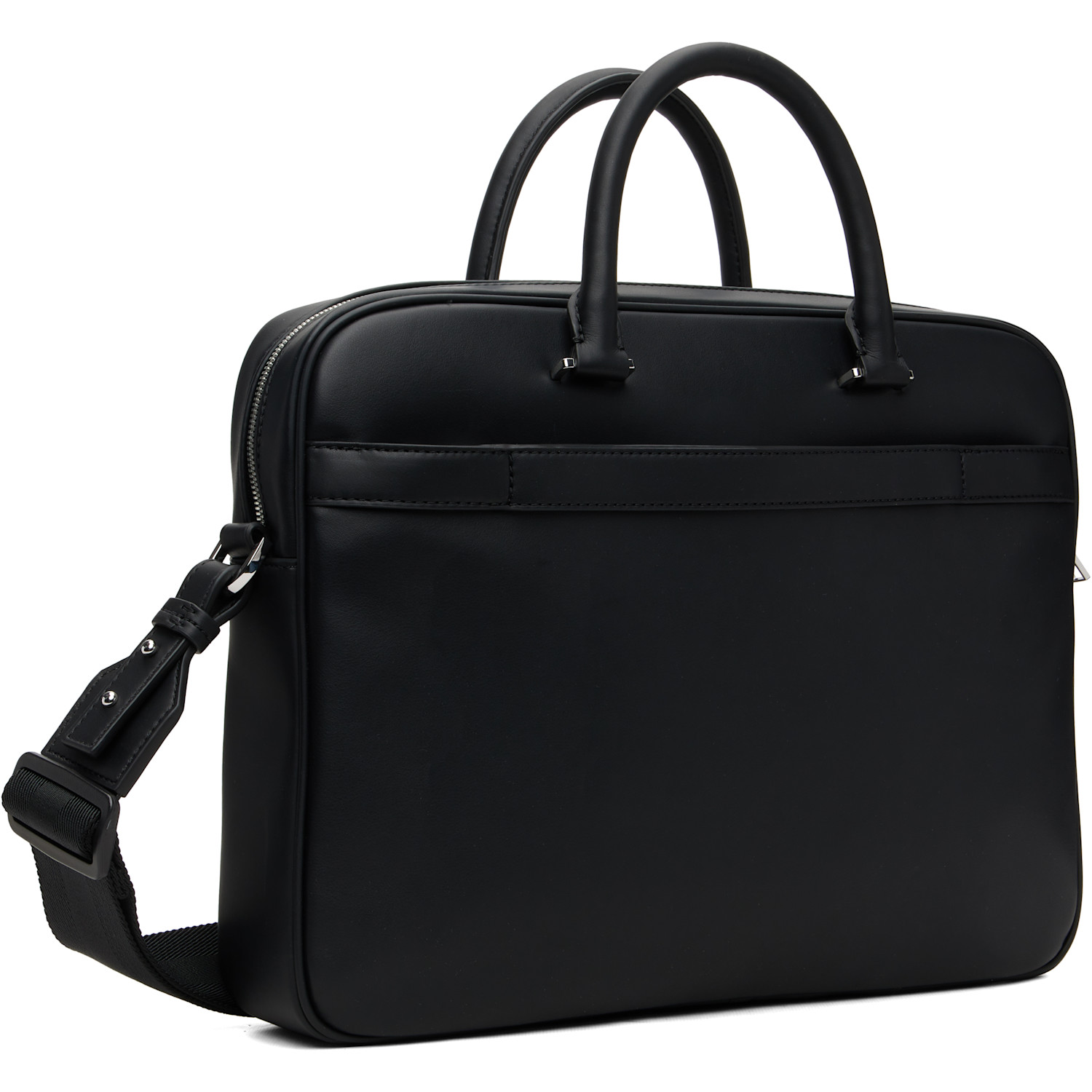  Boss Black Monogram Print Document Briefcase 