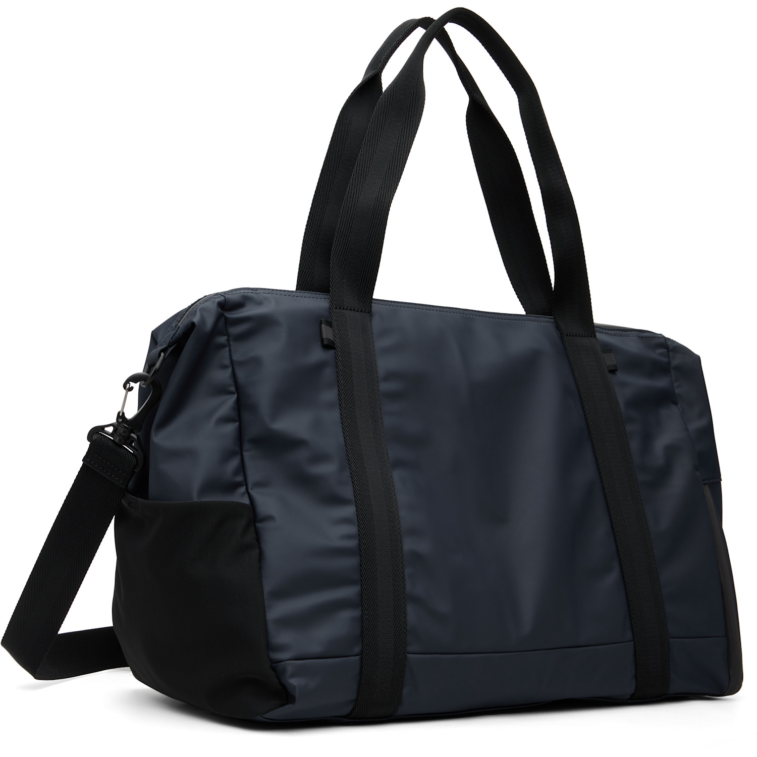  Boss Navy Reflective-zips Holdall Duffle Bag 