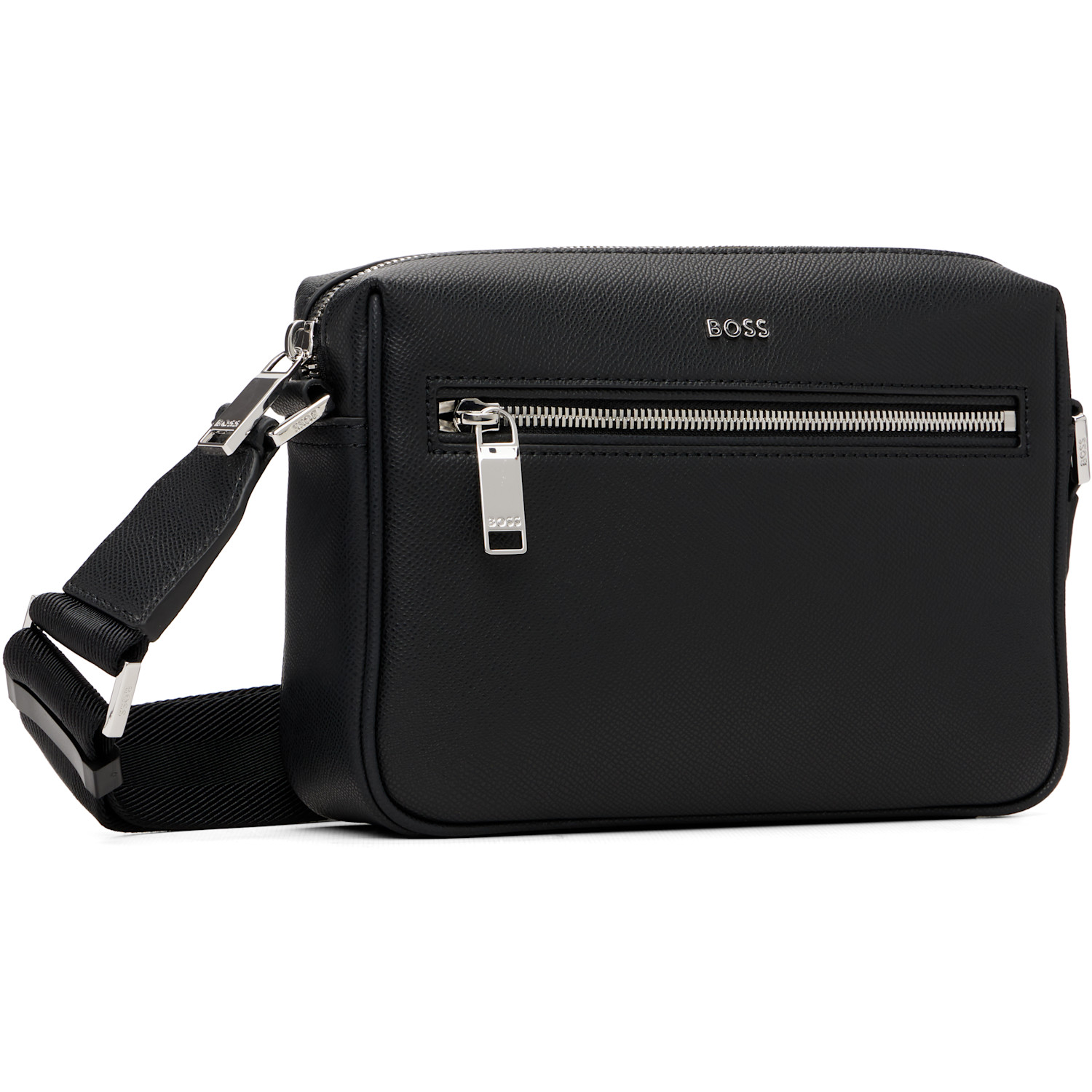  Boss Black Logo Lettering Crossbody Bag 