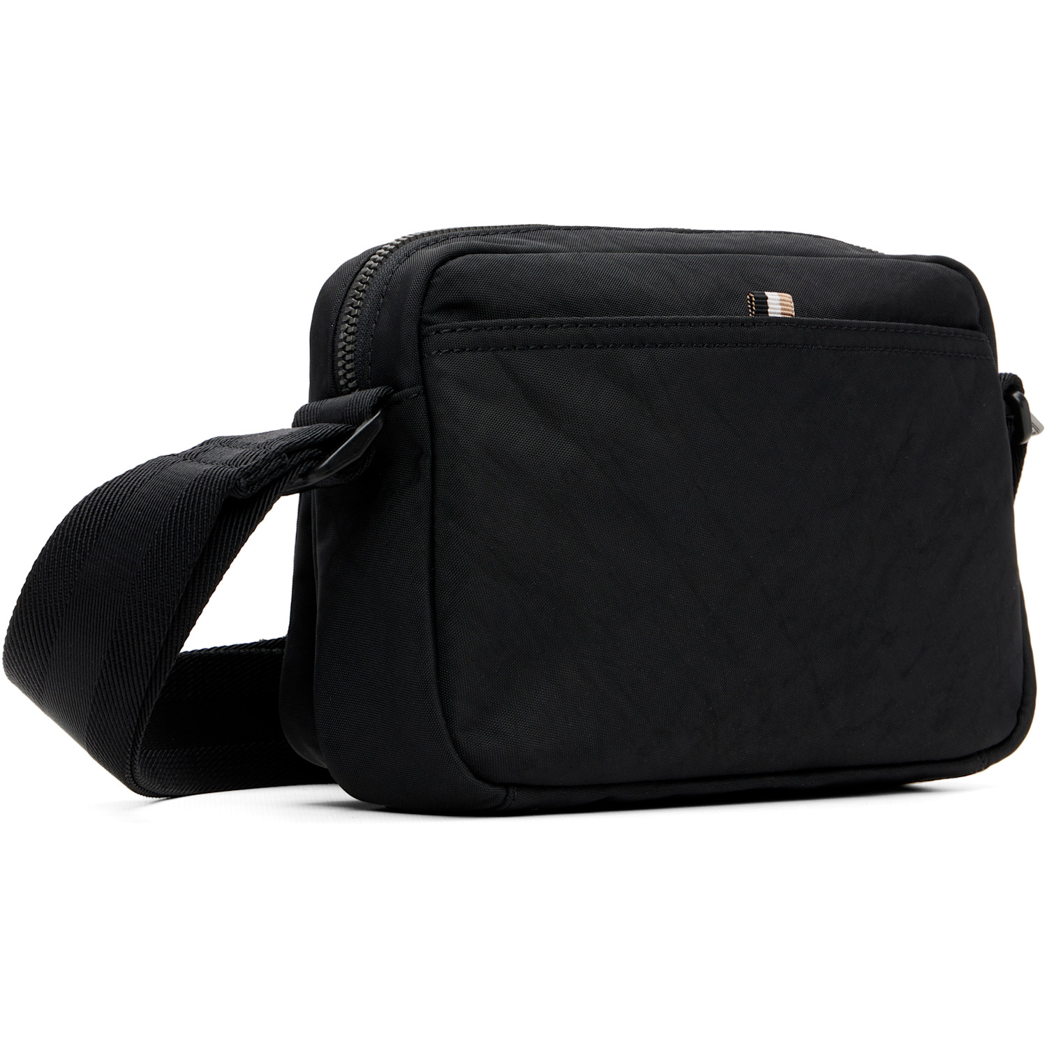  Boss Black Canvas Shoulder Bag 