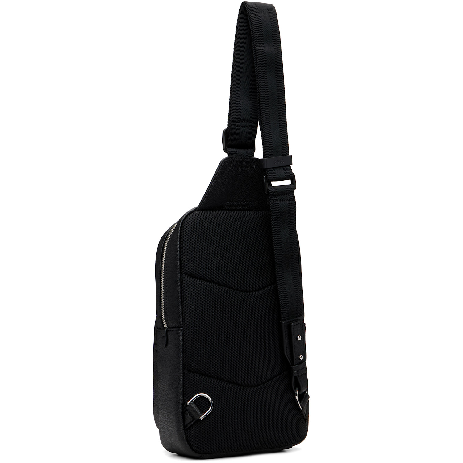  Boss Black Faux-leather Messenger Bag 