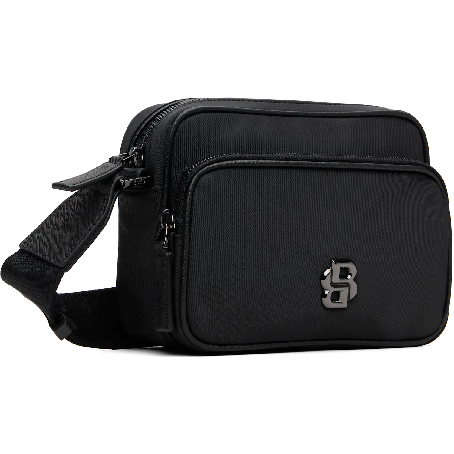  Boss Black Twill Crossbody Bag 