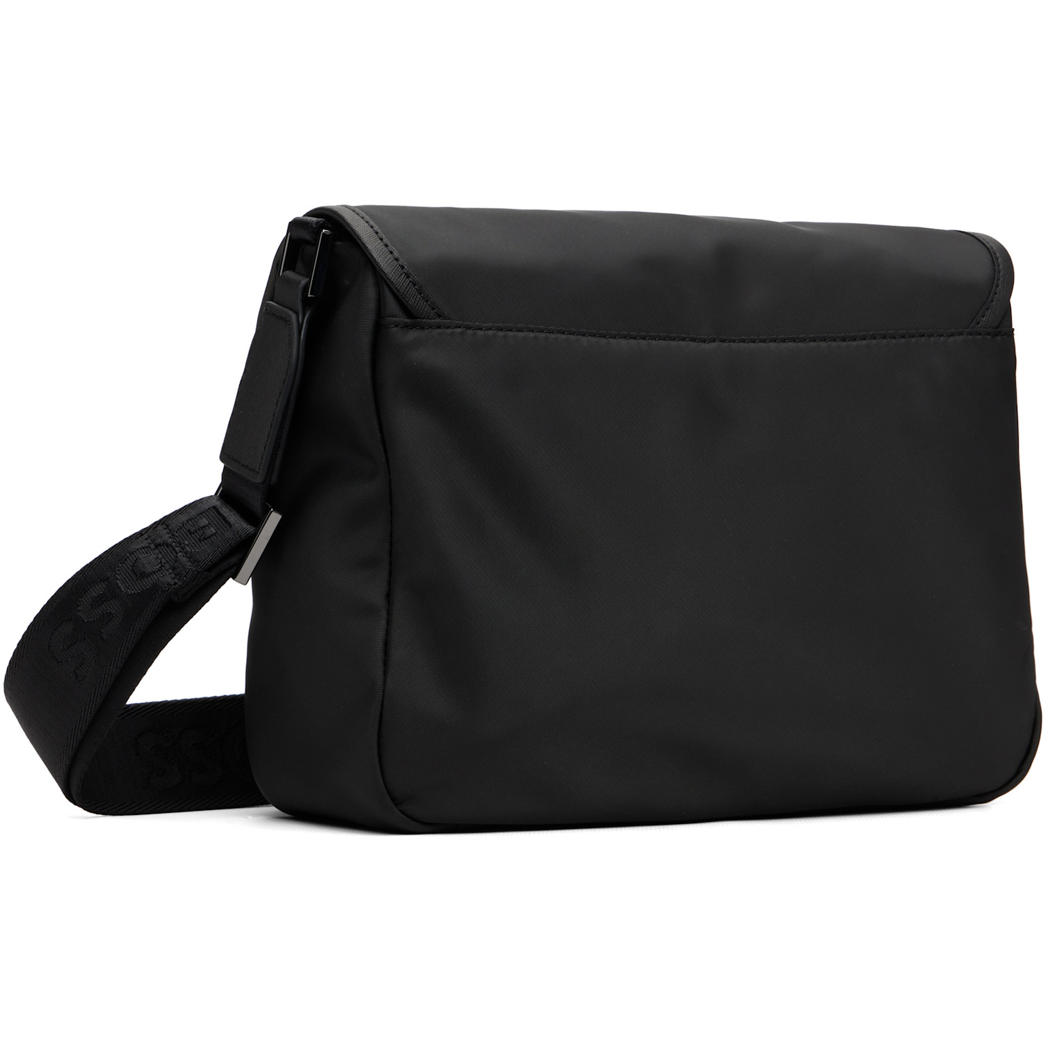  Boss Black Twill Crossbody Bag 