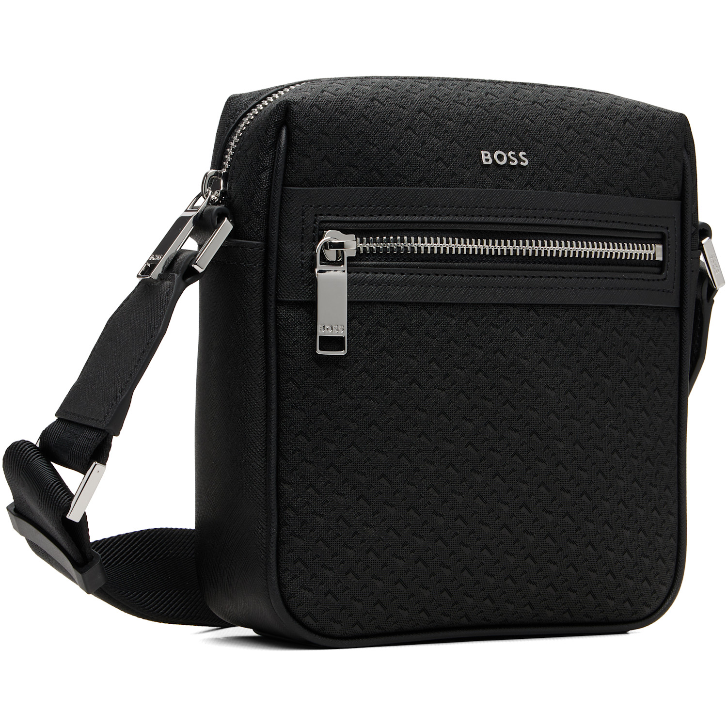  Boss Black Regenerated Leather Pouch 