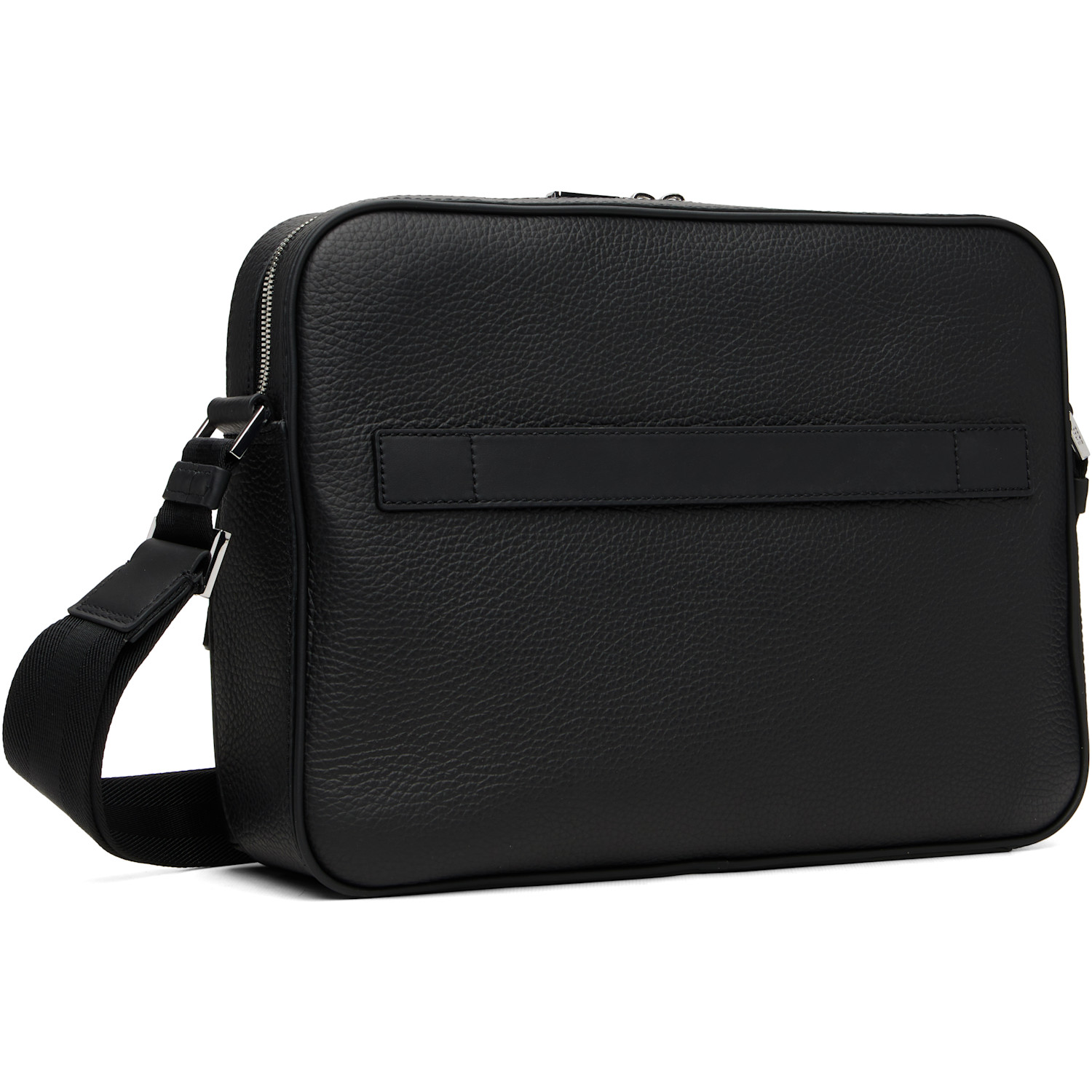  Boss Black Grained Leather Bag 