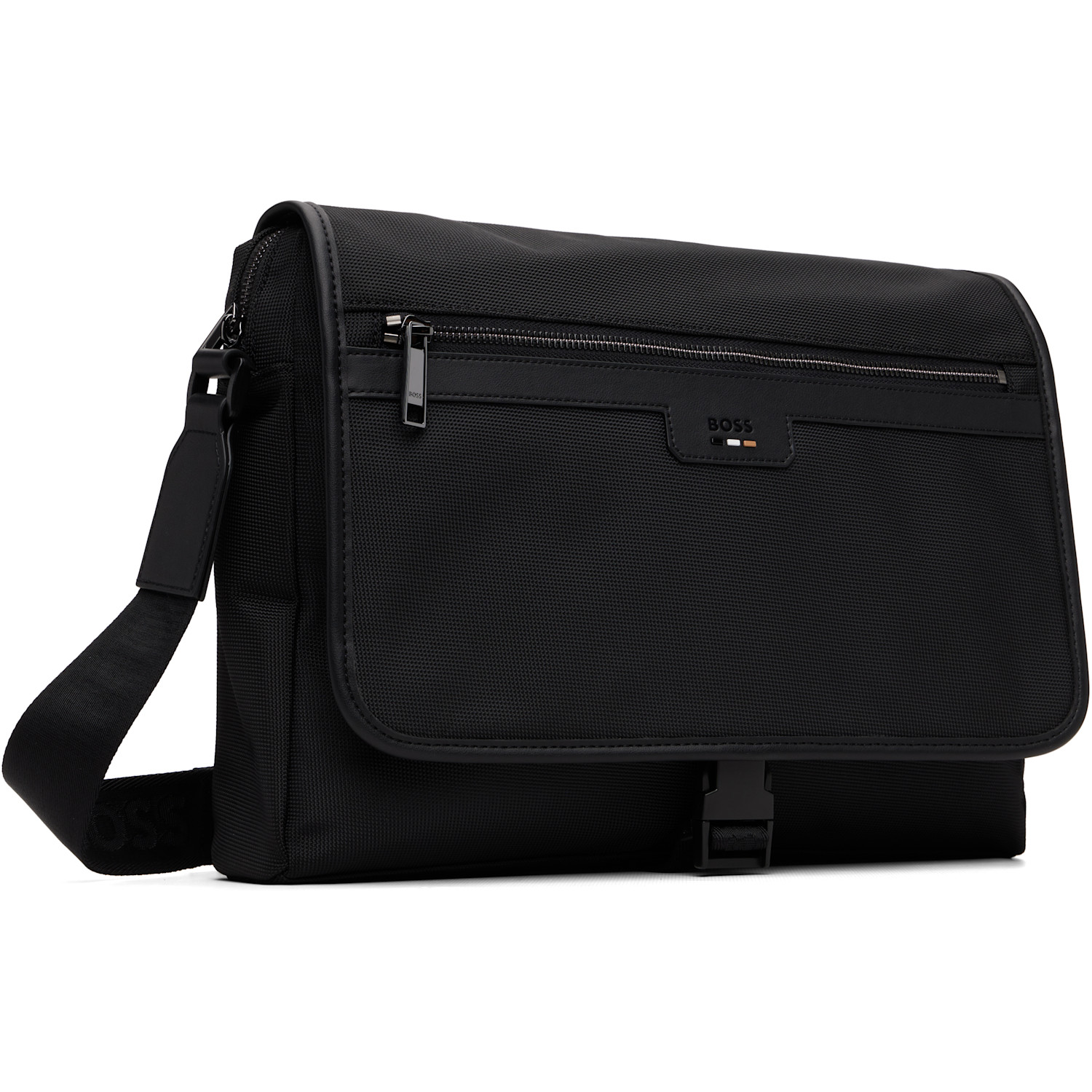  Boss Black Textured-fabric Holdall Bag 