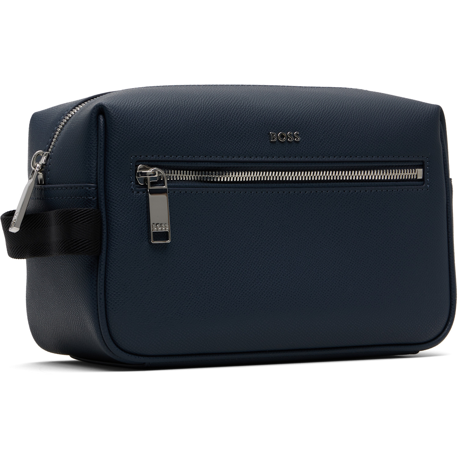  Boss Navy Logo Hardware Pouch 