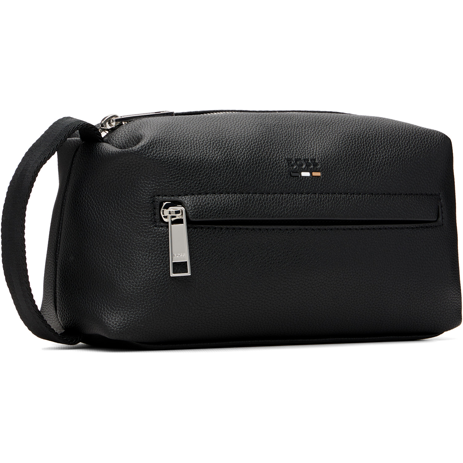  Boss Black Embossed-logo Pouch 