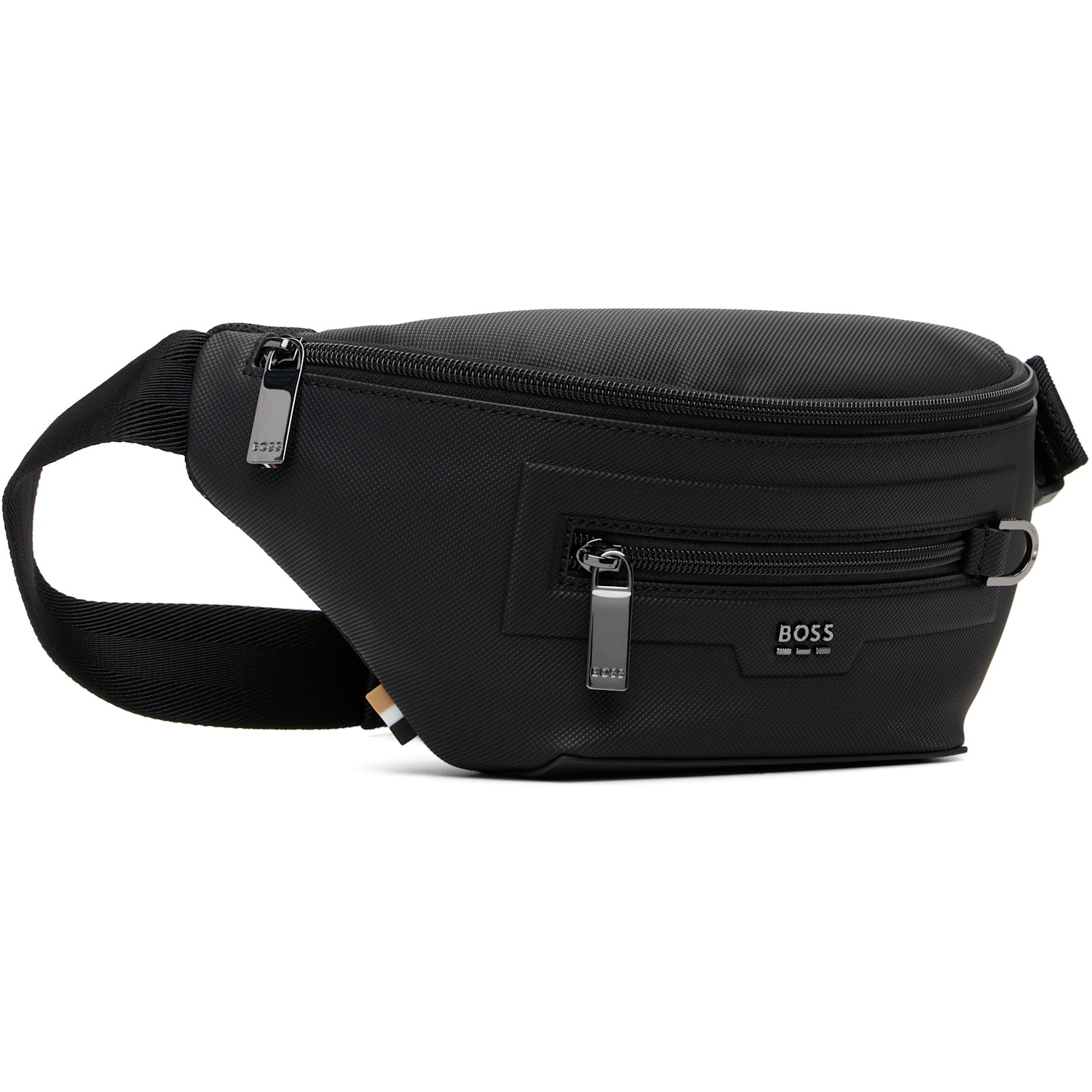  Boss Black Canvas Belt Bag 