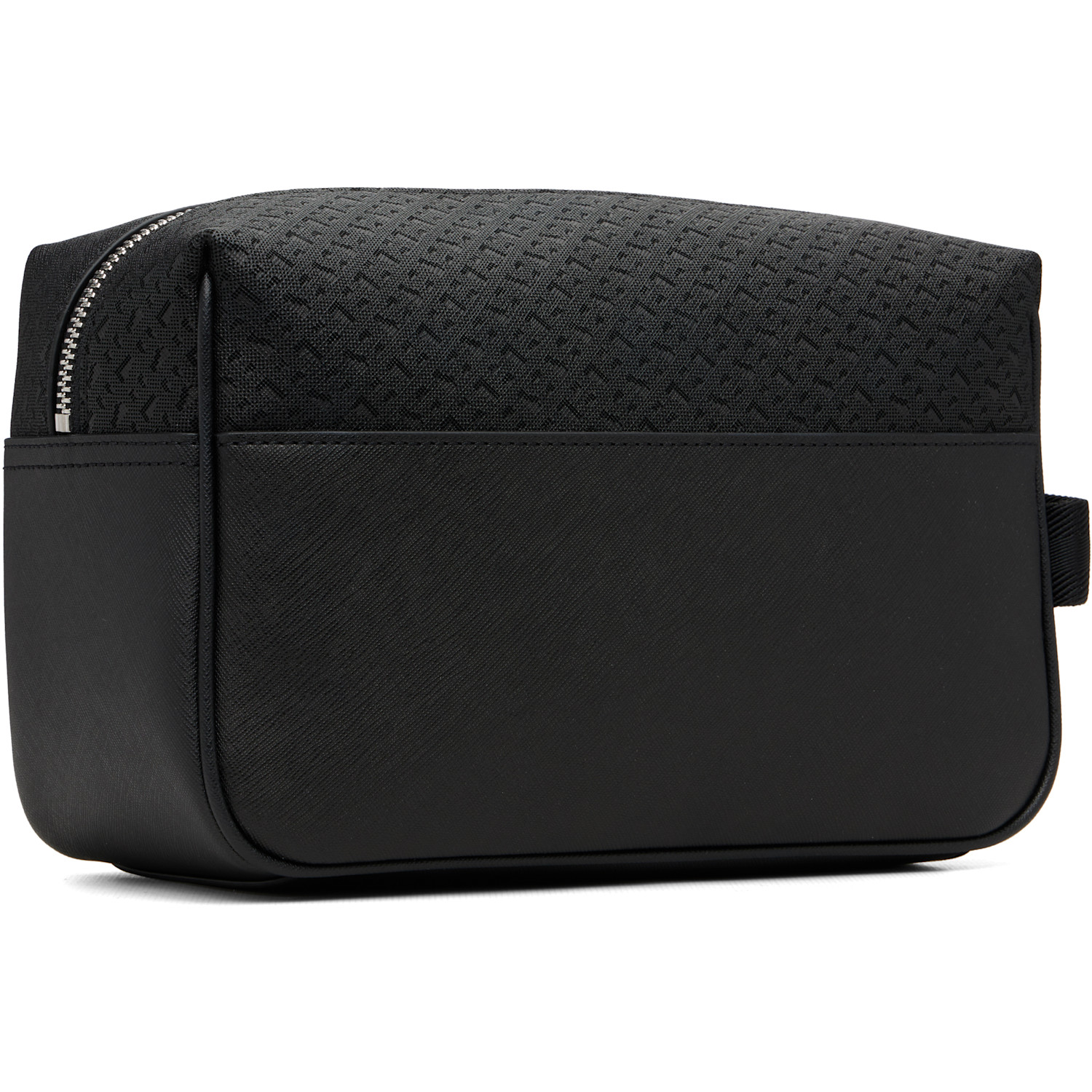  Boss Black Bonded Leather Toiletry Bag 