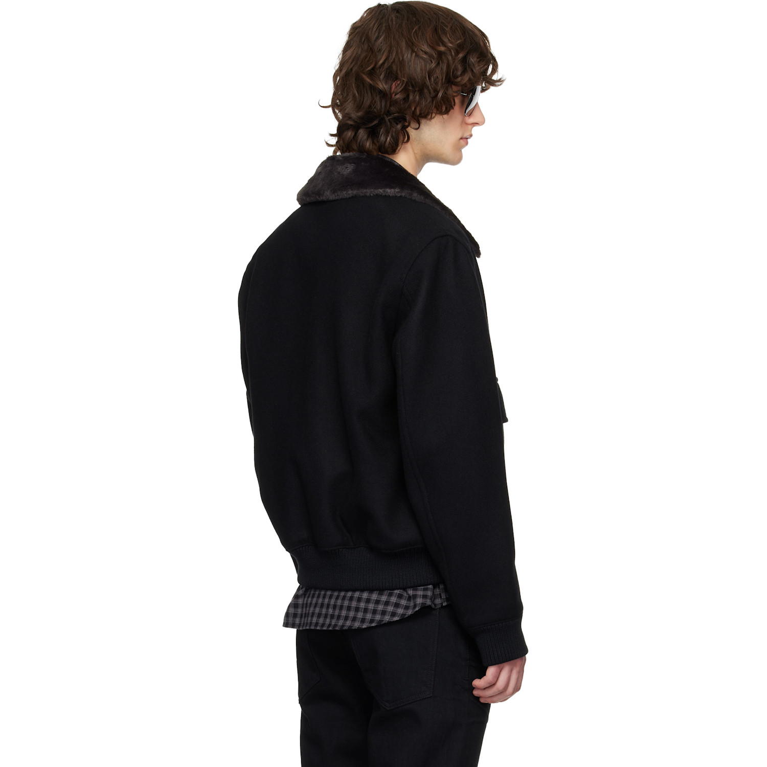  Boss Black Wool-cashmere Jacket 