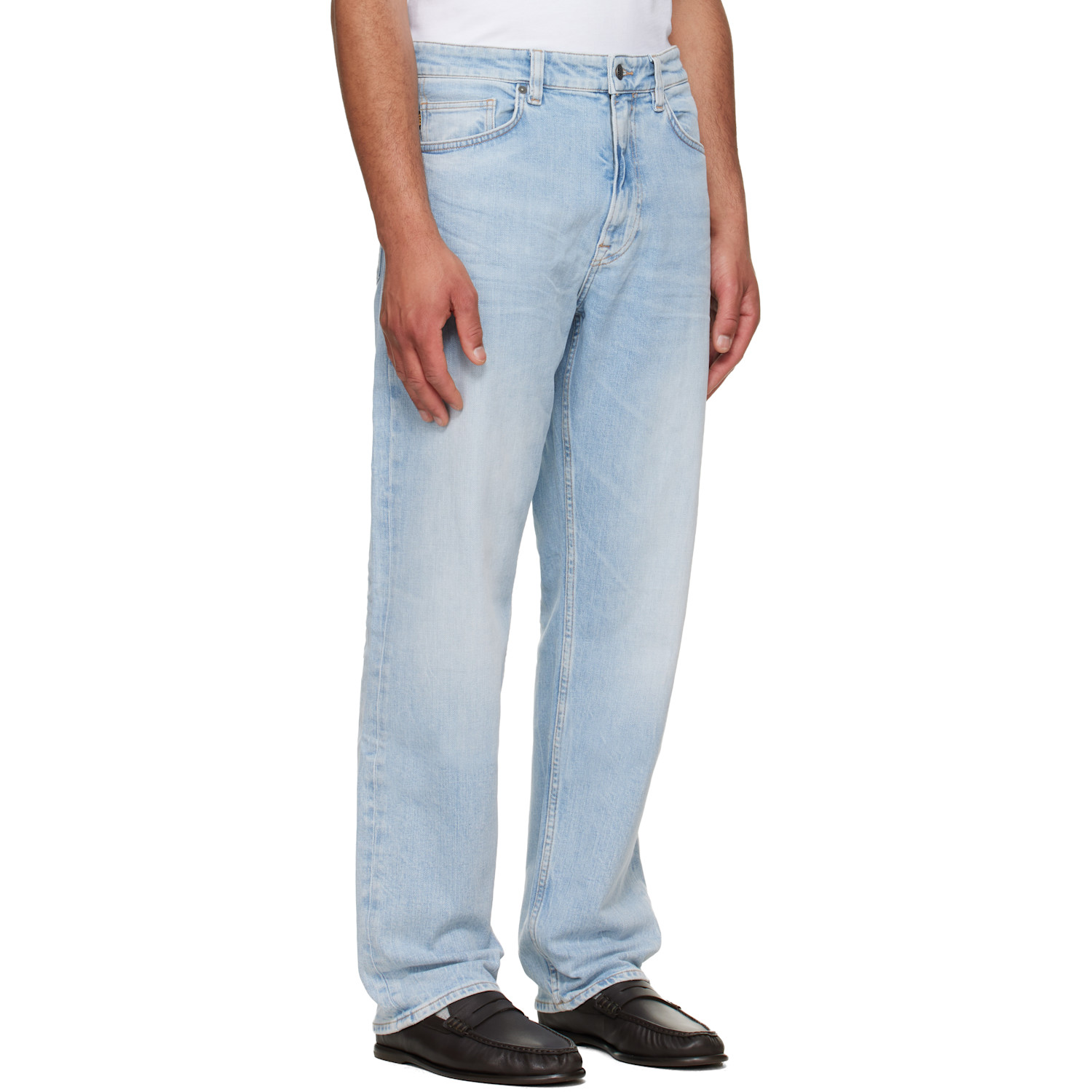  Boss Blue Faded Jeans 