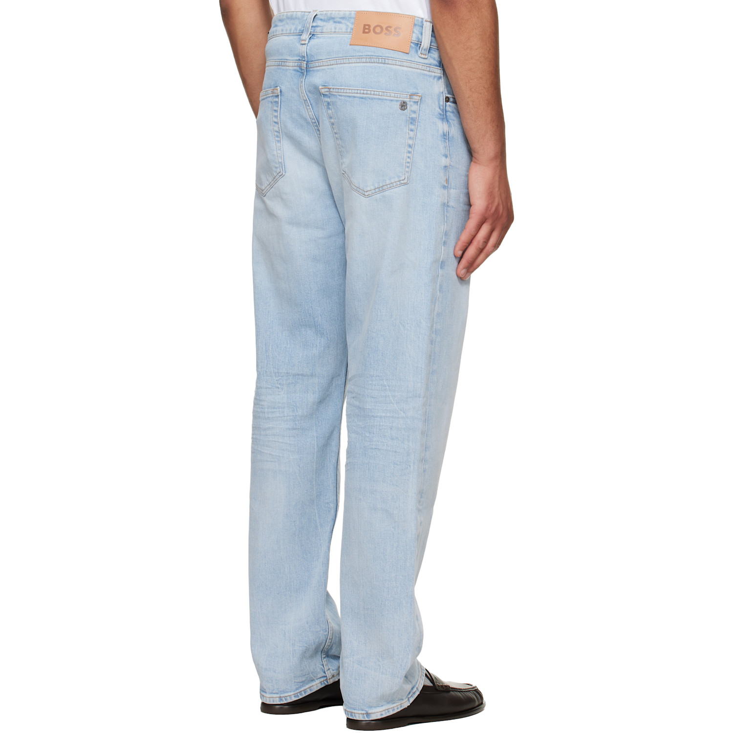  Boss Blue Faded Jeans 