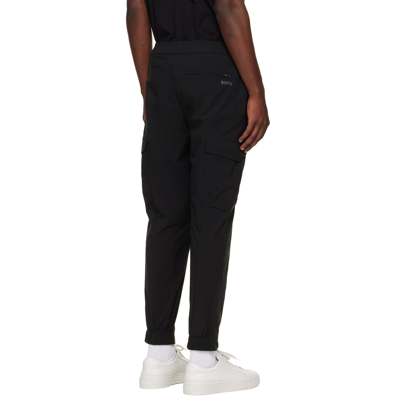  Boss Black Tapered-fit Cargo Pants 