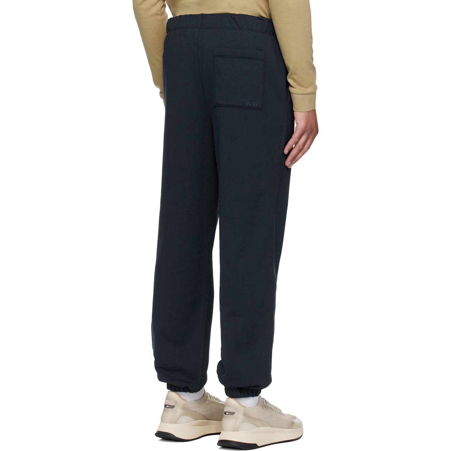  Boss Navy Drawstring Sweatpants 