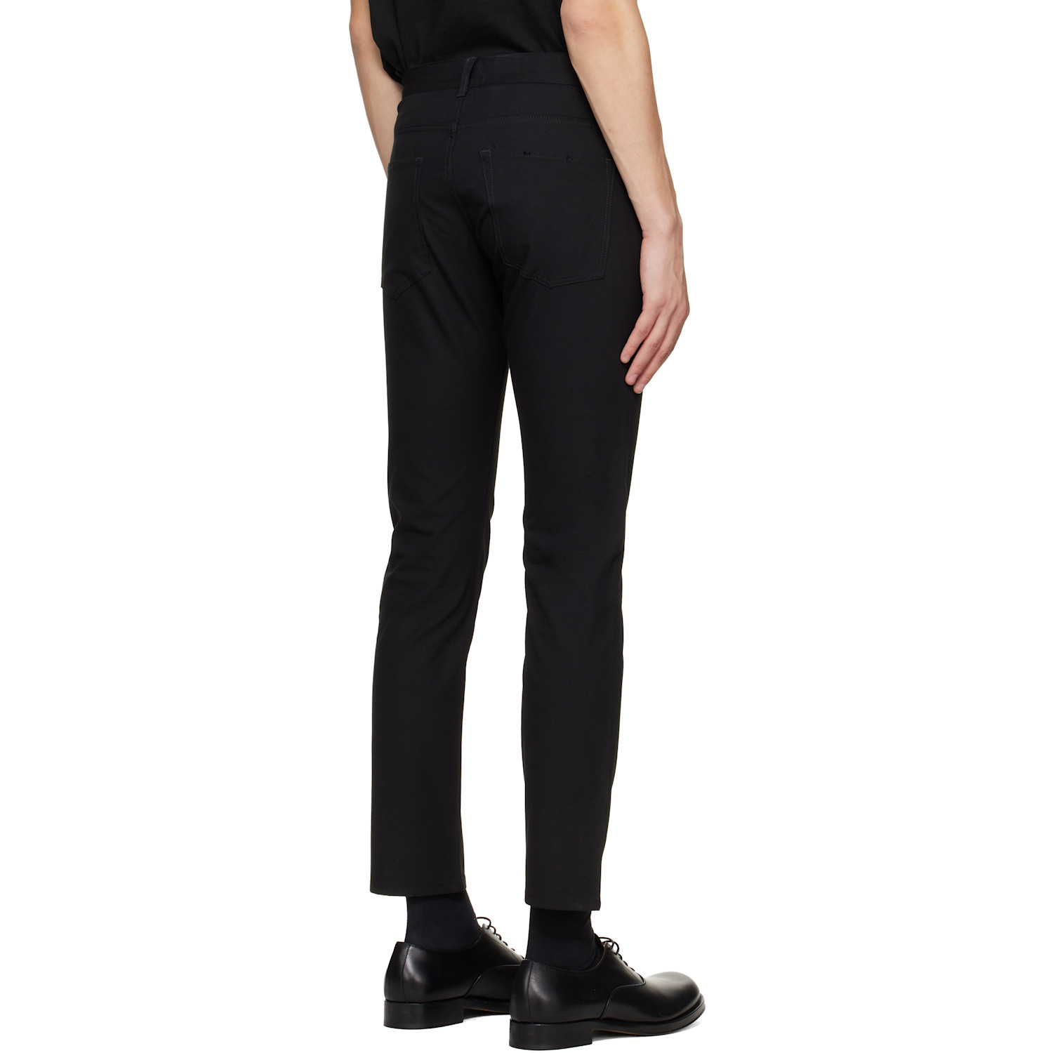  Boss Black Delaware Slim-fit Cotton-blend Twill Trousers 