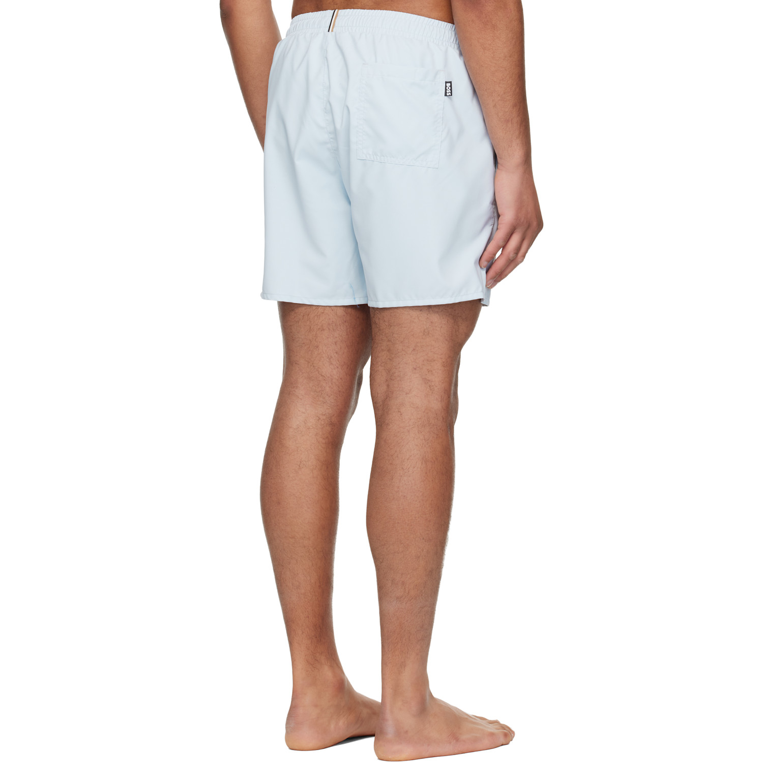 Boss Blue Logo Swim Shorts 
