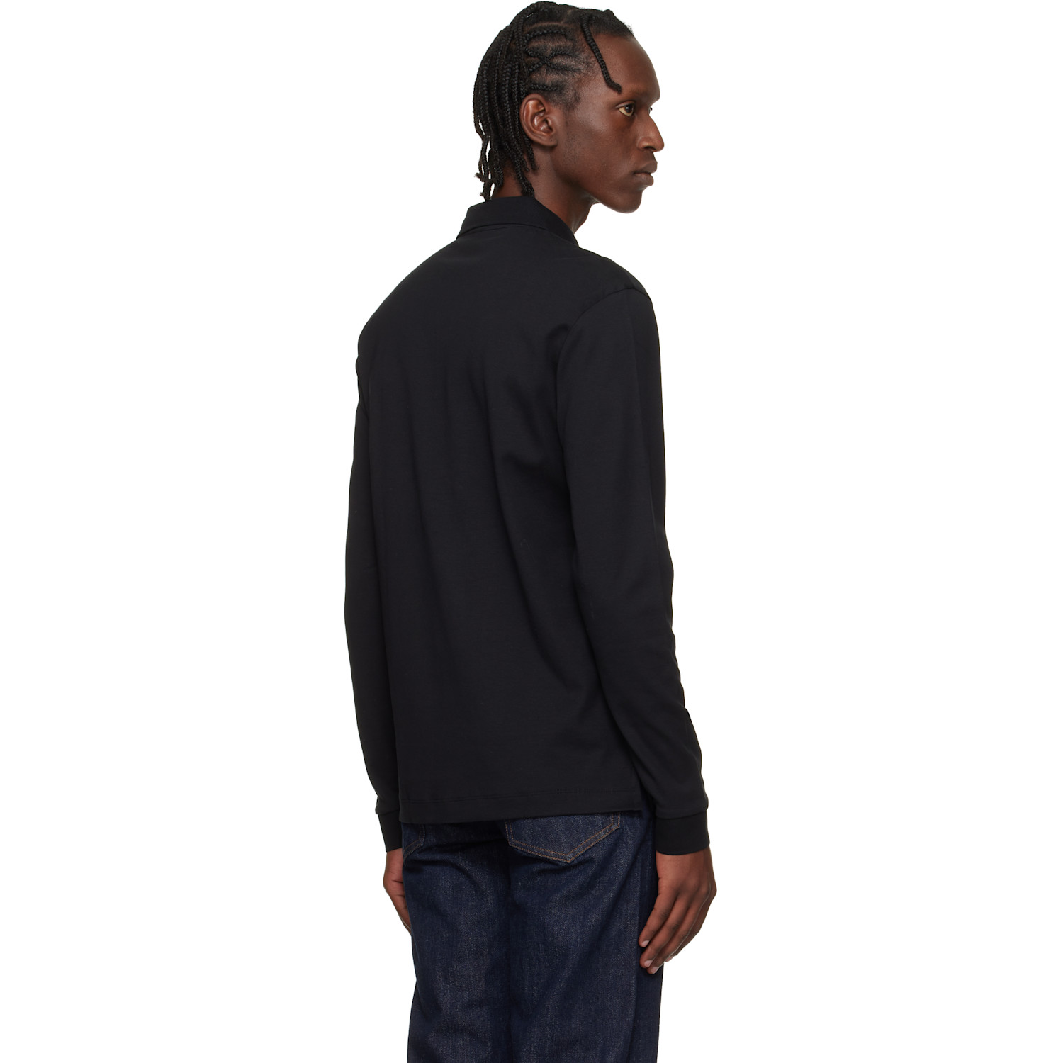  Boss Black Regular Fit Interlock-cotton Polo 