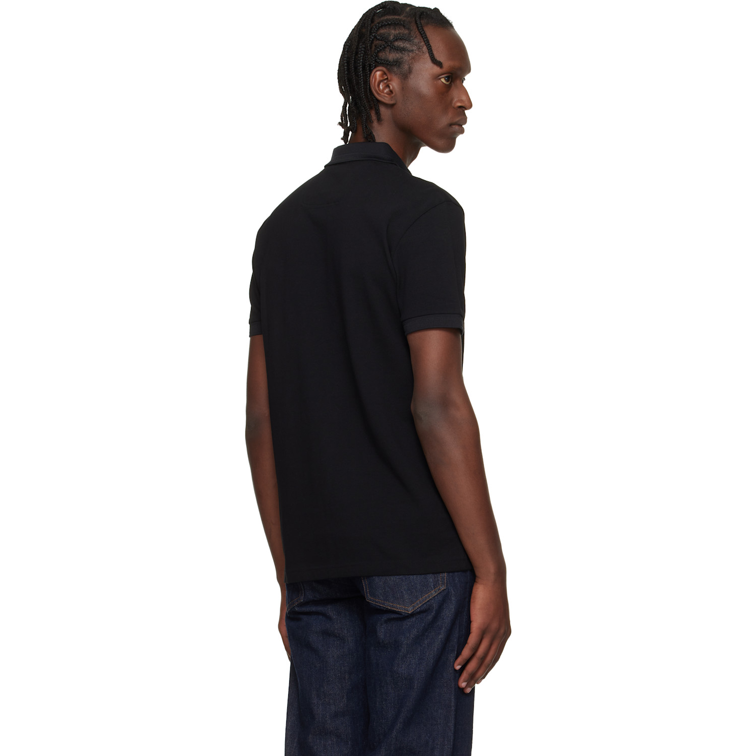  Boss Black Cotton Piqué Paddy Polo 