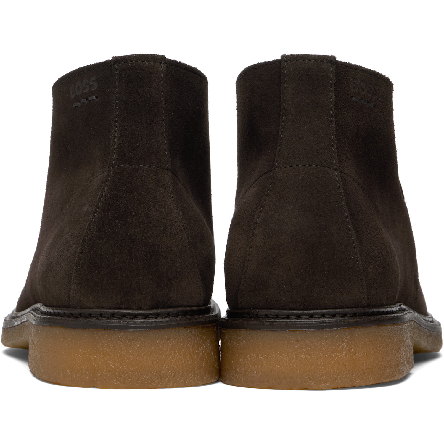 Boss Brown Suede Desert Boots 