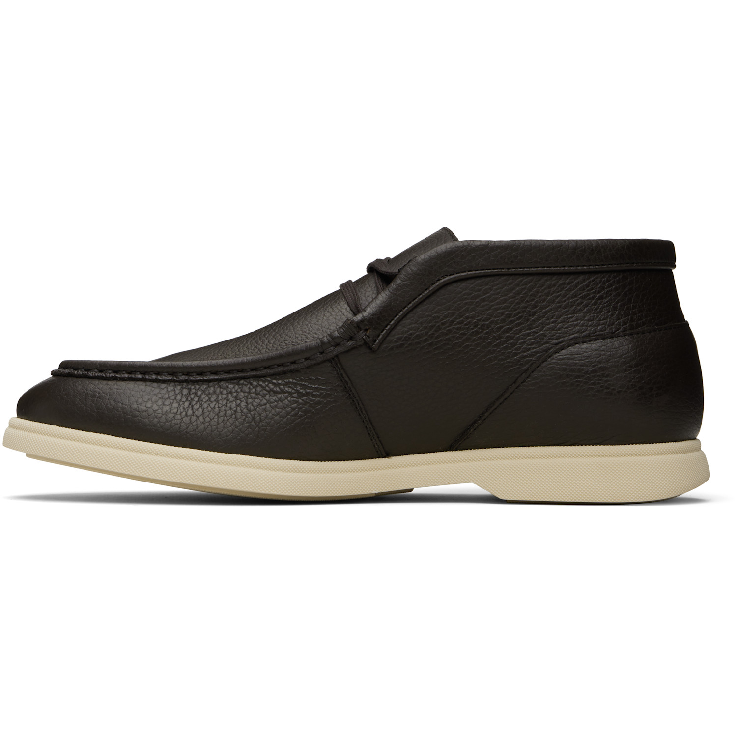  Boss Brown Tumbled Leather Desert Boots 