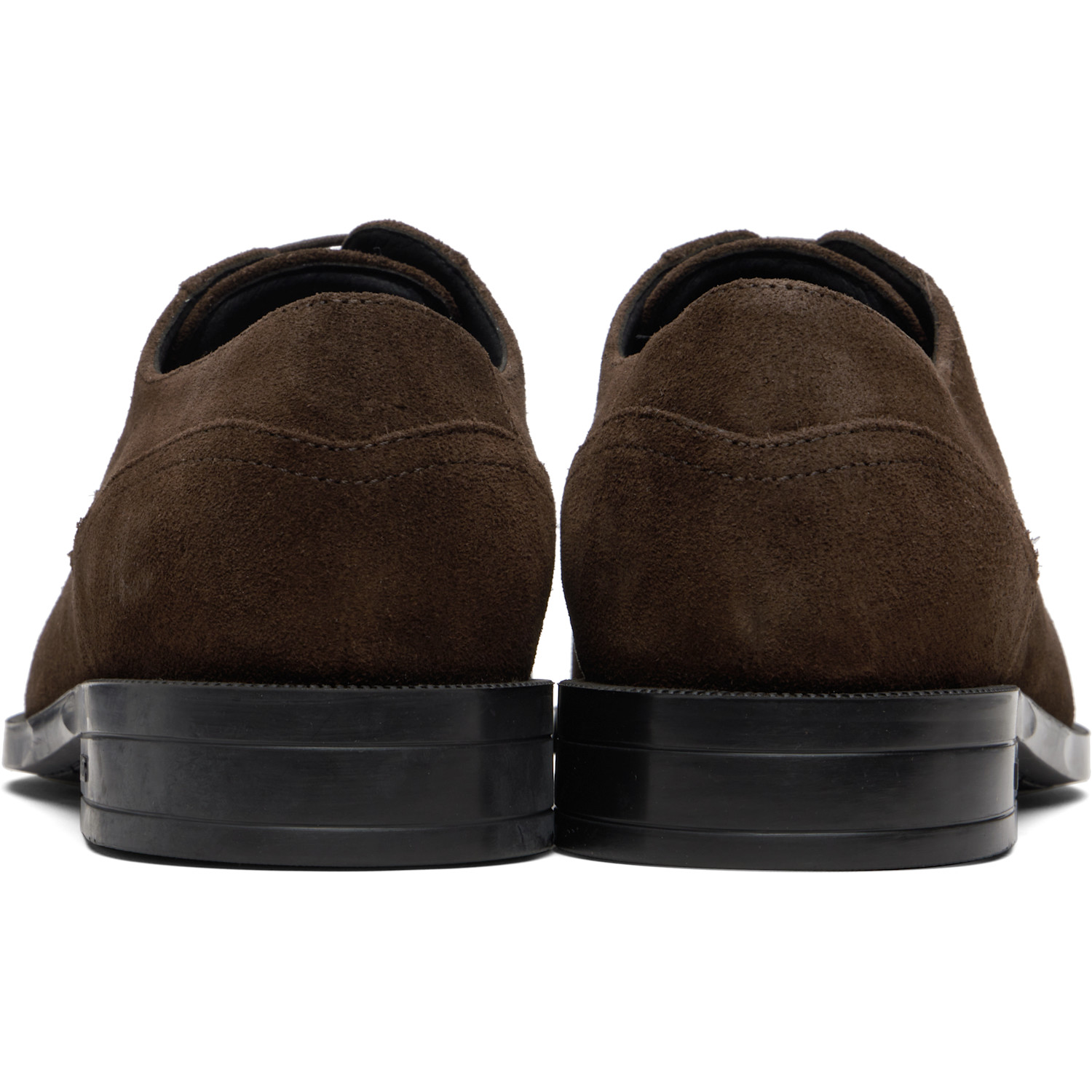  Boss Brown Suede Derbys 