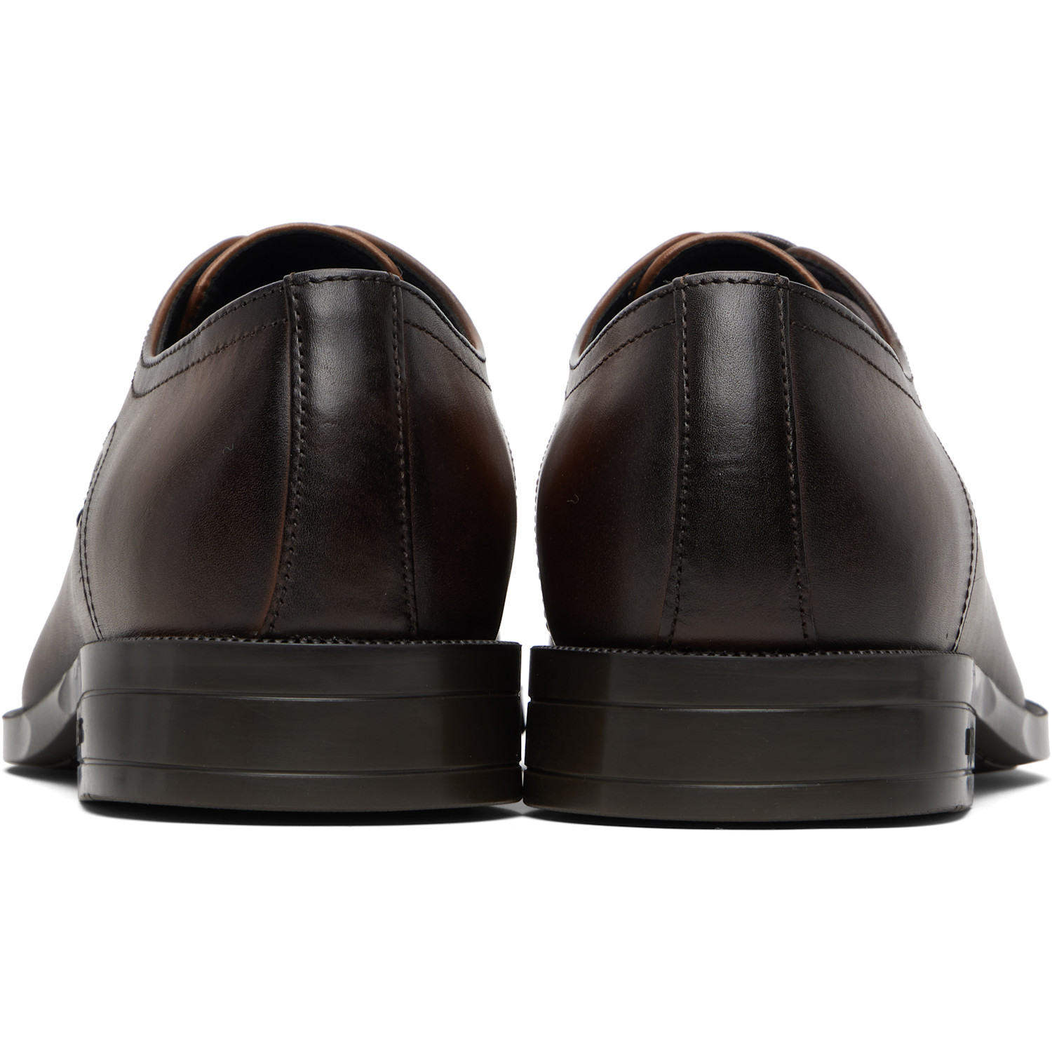  Boss Brown Leather Derbys 