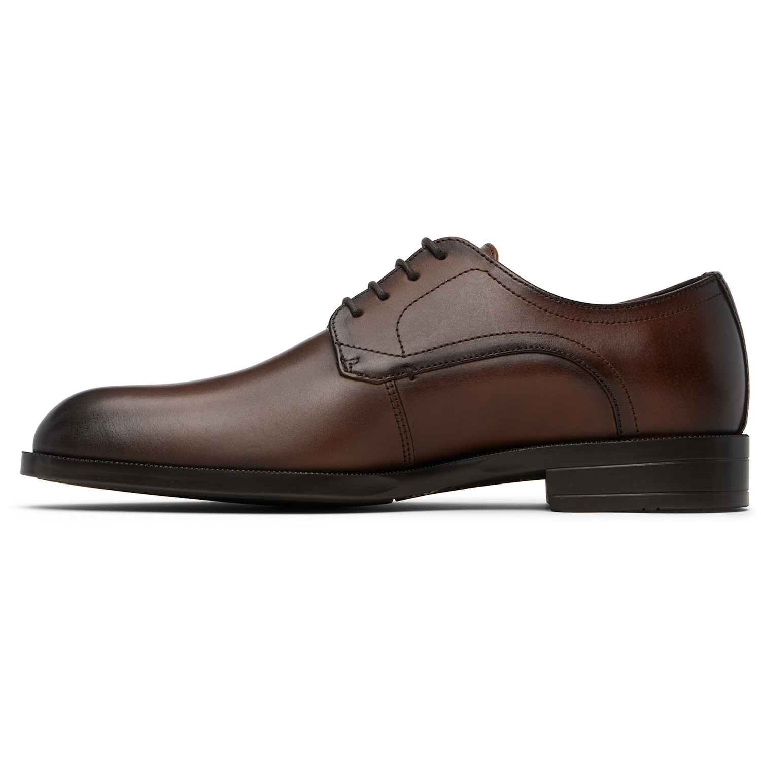  Boss Brown Leather Derbys 