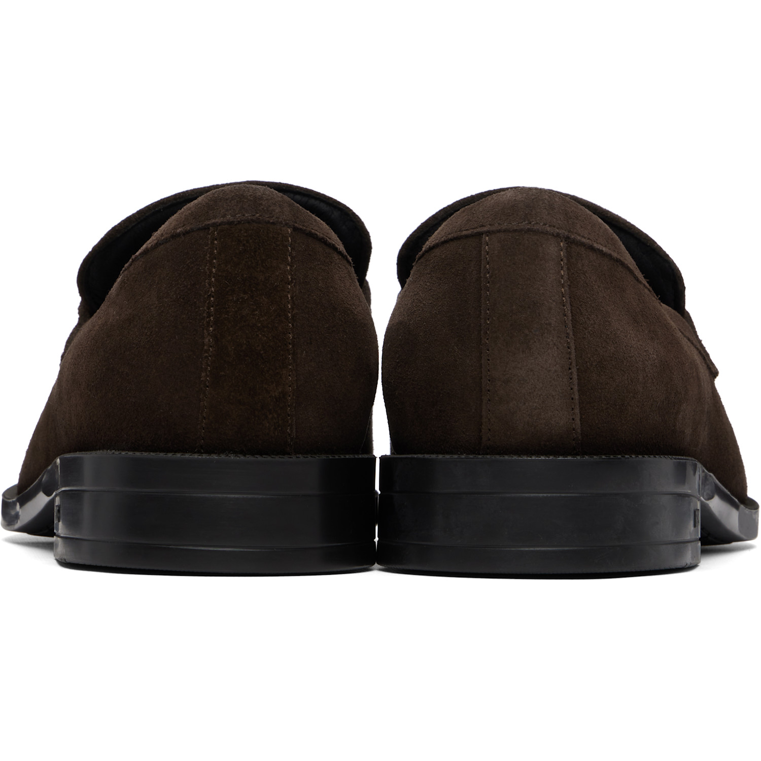  Boss Brown Suede Loafers 